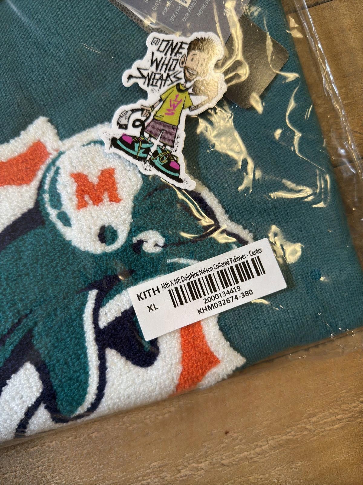 Kith Kith x NFL Dolphins Collared Pullover Size US XL / EU 56 / 4 - 9 Thumbnail