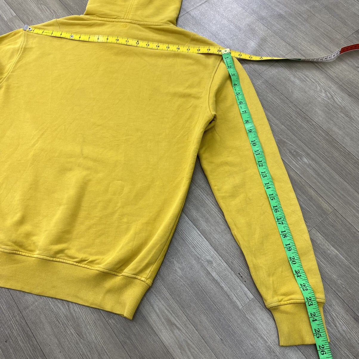 AMI 🇵🇹Ami Alexandre Mattiussi Small Heart De Coeur Yellow Hoodie Size US S / EU 44-46 / 1 - 19 Thumbnail