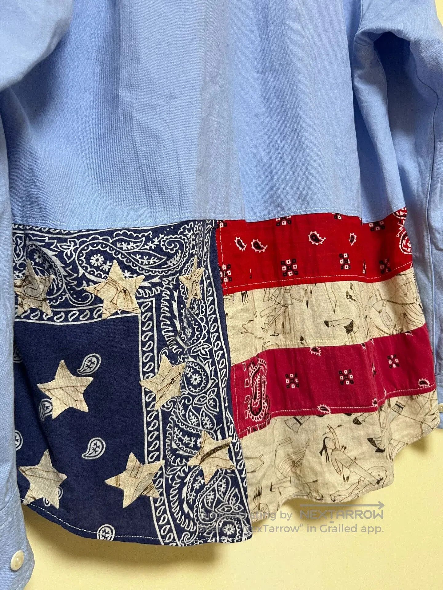 Visvim VISVIM 19SS Spot Lungta Shirt Stars. Size US M / EU 48-50 / 2 - 9 Thumbnail