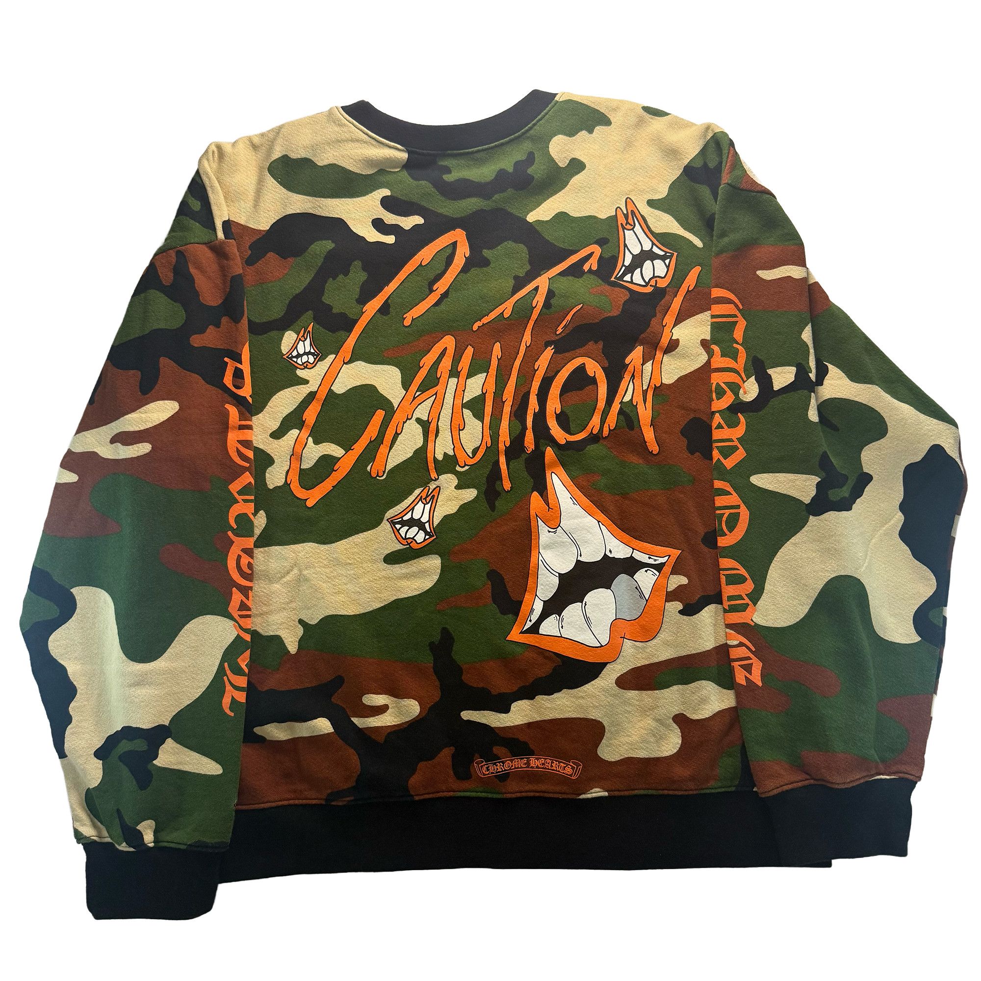 Chrome Hearts Chrome Hearts Matty Boy Camo Crewneck Size US XXL / EU 58 / 5 - 2 Thumbnail