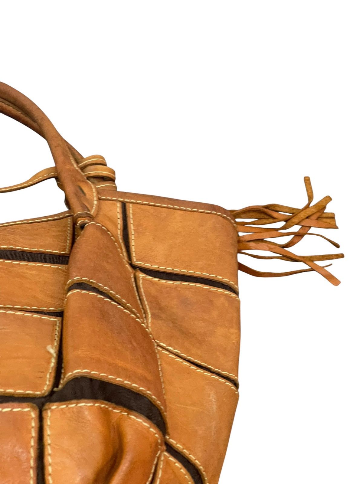 Genuine Leather Full Leather Peaks Peak Japan Tote Bag 6🟩 Size ONE SIZE - 13 Thumbnail