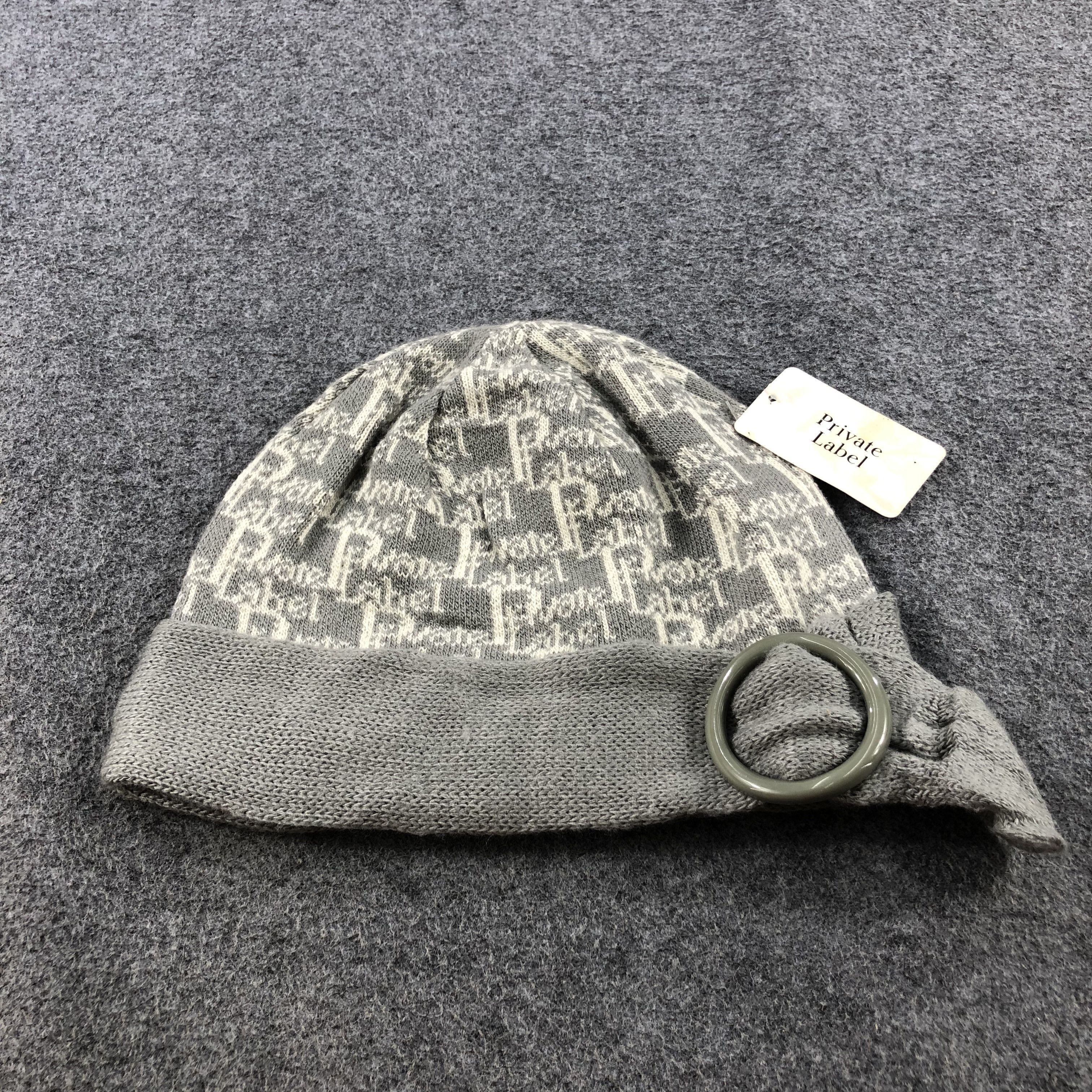 Vintage Unknown Private Label Beanie Snowcap Snow Hat B204 Size ONE SIZE - 3 Thumbnail