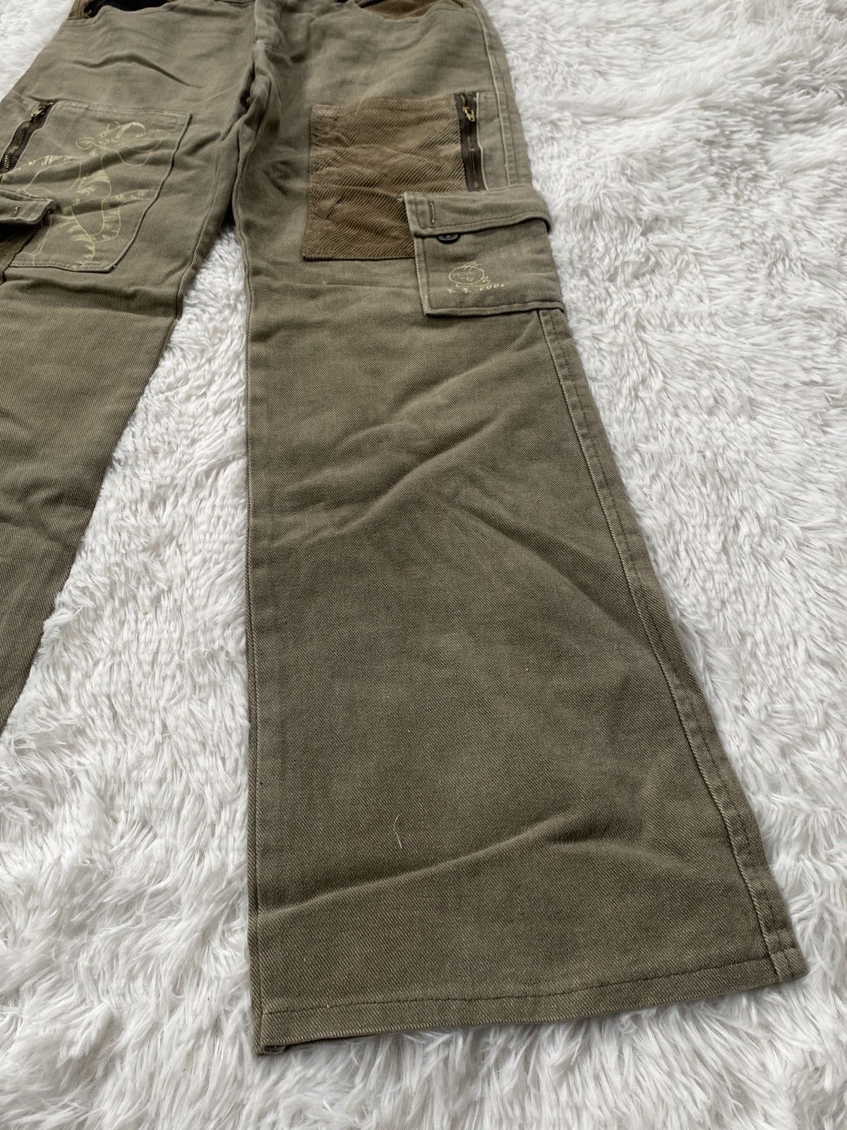 Vintage 🔥RARE🔥 Japanese Brand cool Cargo pant bootcut Size 27" / US 4 / IT 40 - 8 Thumbnail