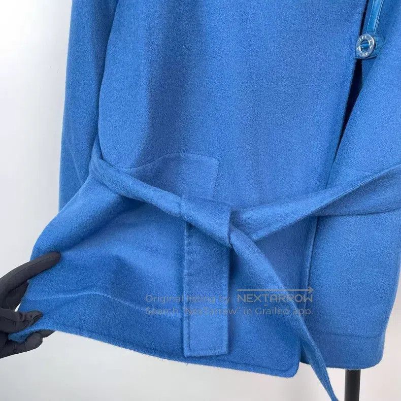 Hermes Hermes Blue Cashmere Jacket Size XS / US 0-2 / IT 36-38 - 5 Thumbnail