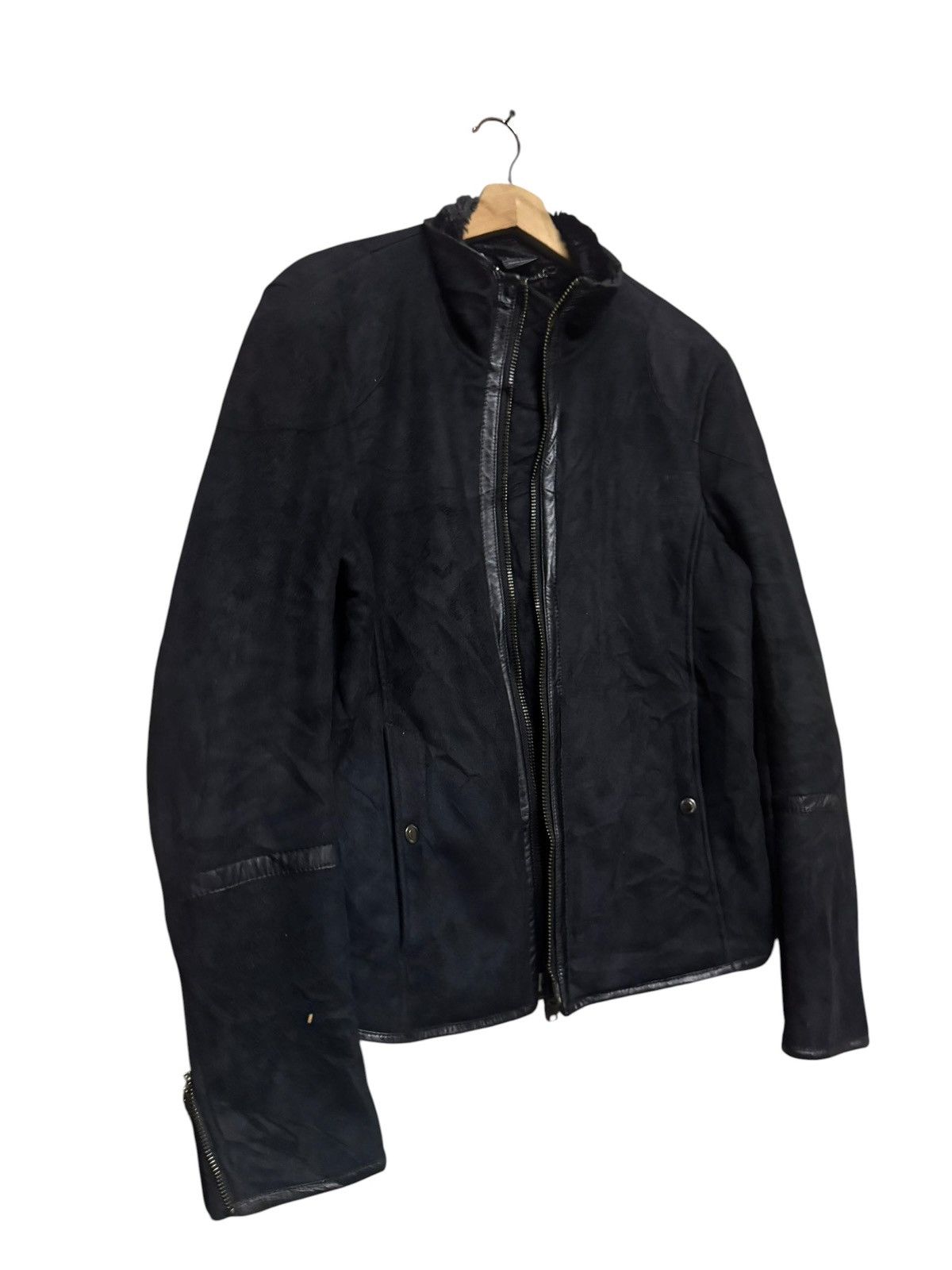 Armani Exchange Armani Exchange Suede Ridding Leather Jacket Size US M / EU 48-50 / 2 - 3 Thumbnail