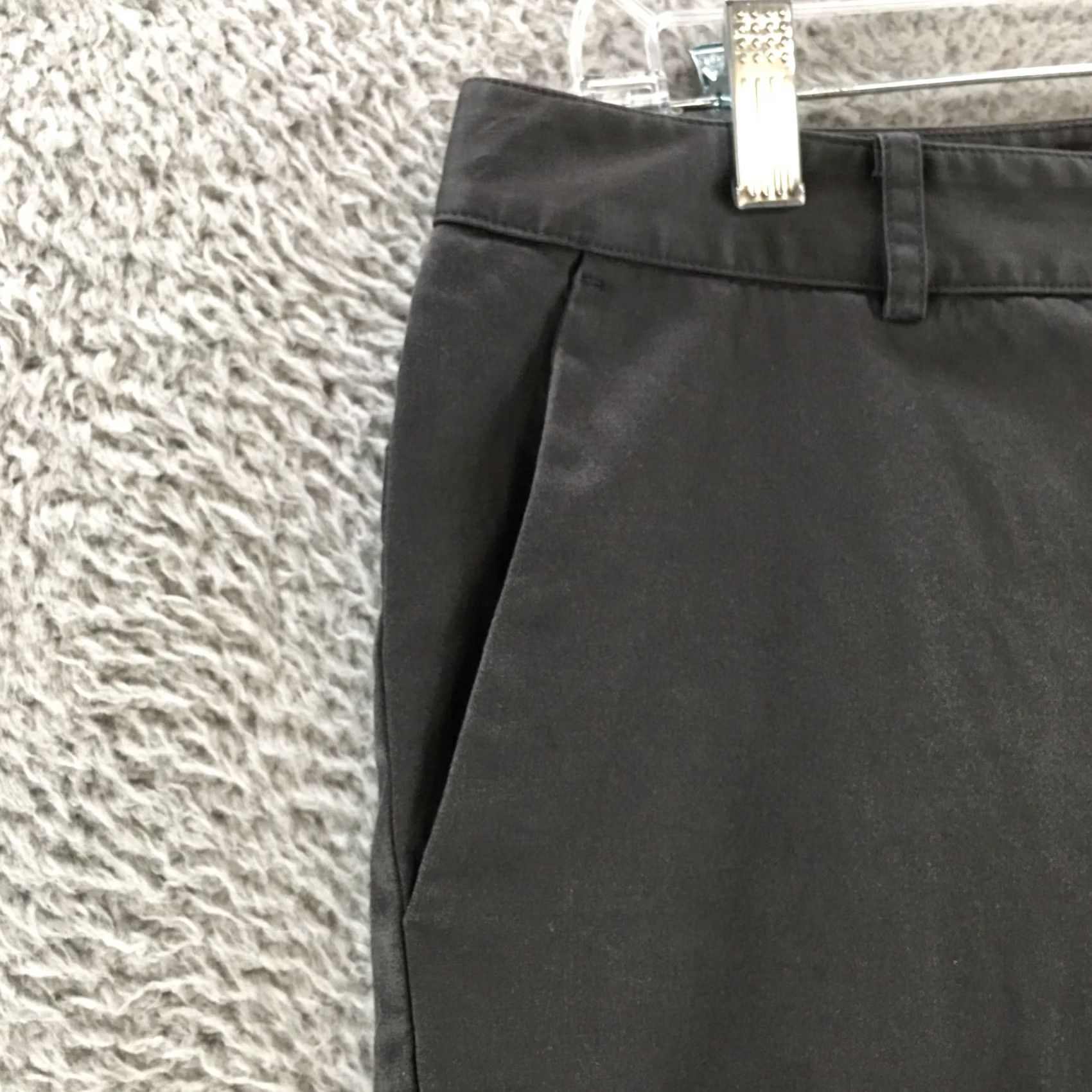 Calvin Klein Calvin Klein Dress Pants Women's 4 Grey Mid Rise Bootcut Pockets Slit Flat Front Regular Inseam 29 in Pants Size 27" / US 4 / IT 40 - 3 Thumbnail