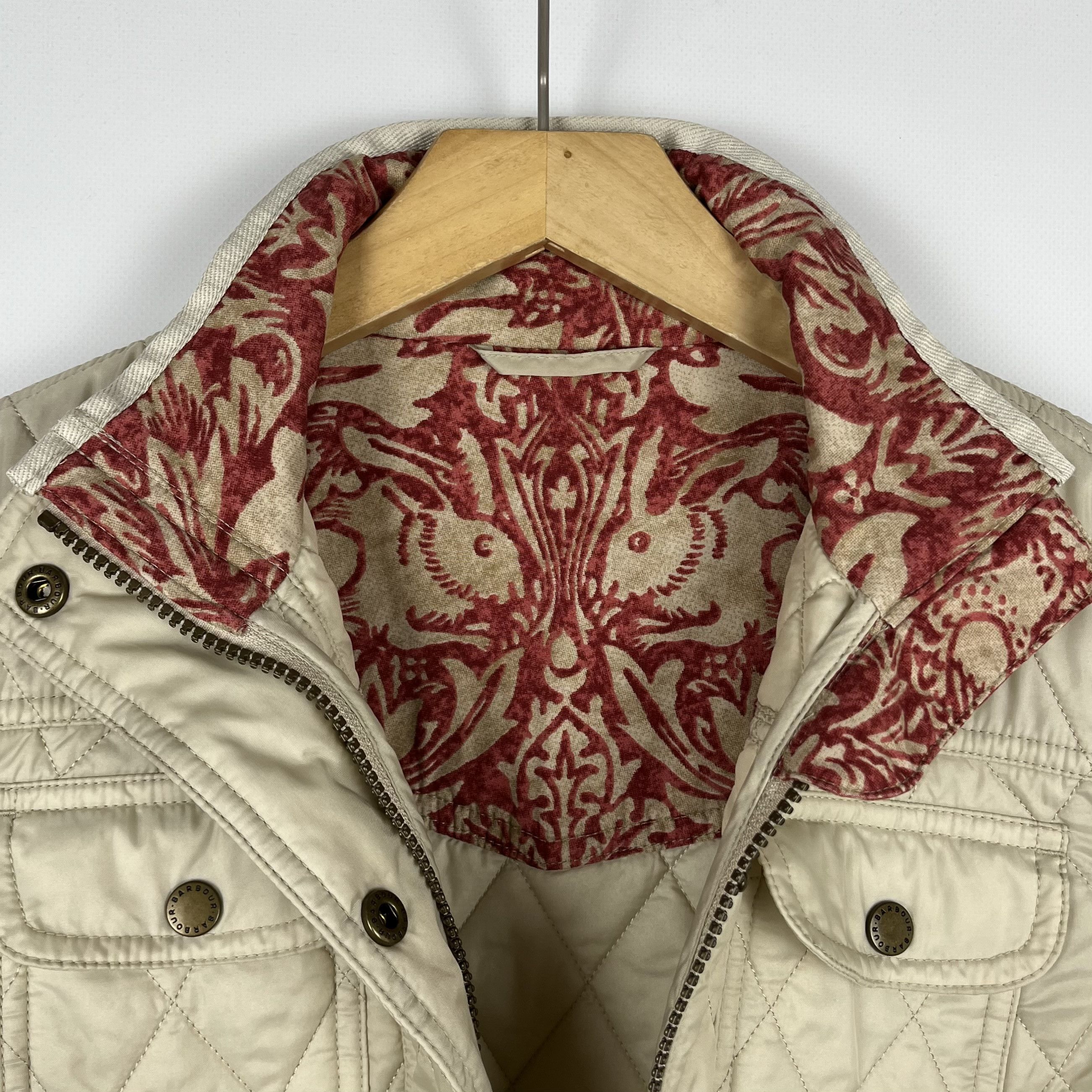 Barbour Ladies Barbour Morris Utility Quilted Jacket Size M / US 6-8 / IT 42-44 - 11 Thumbnail