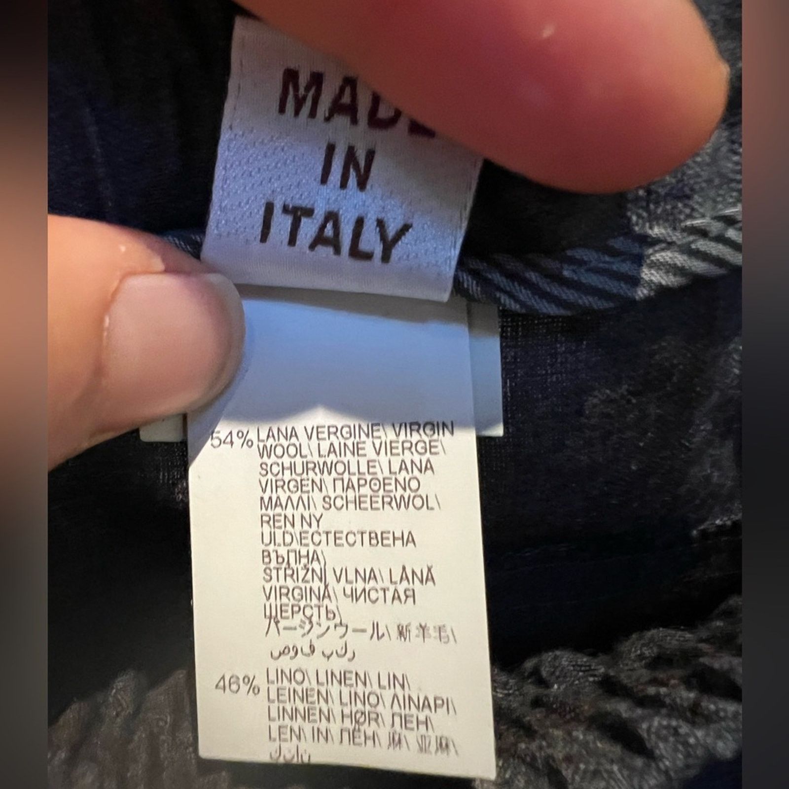 Brunello Cucinelli Brunello Cucinelli wool pullon grey striped trousers 6 Italy Size 28" / US 6 / IT 42 - 3 Thumbnail