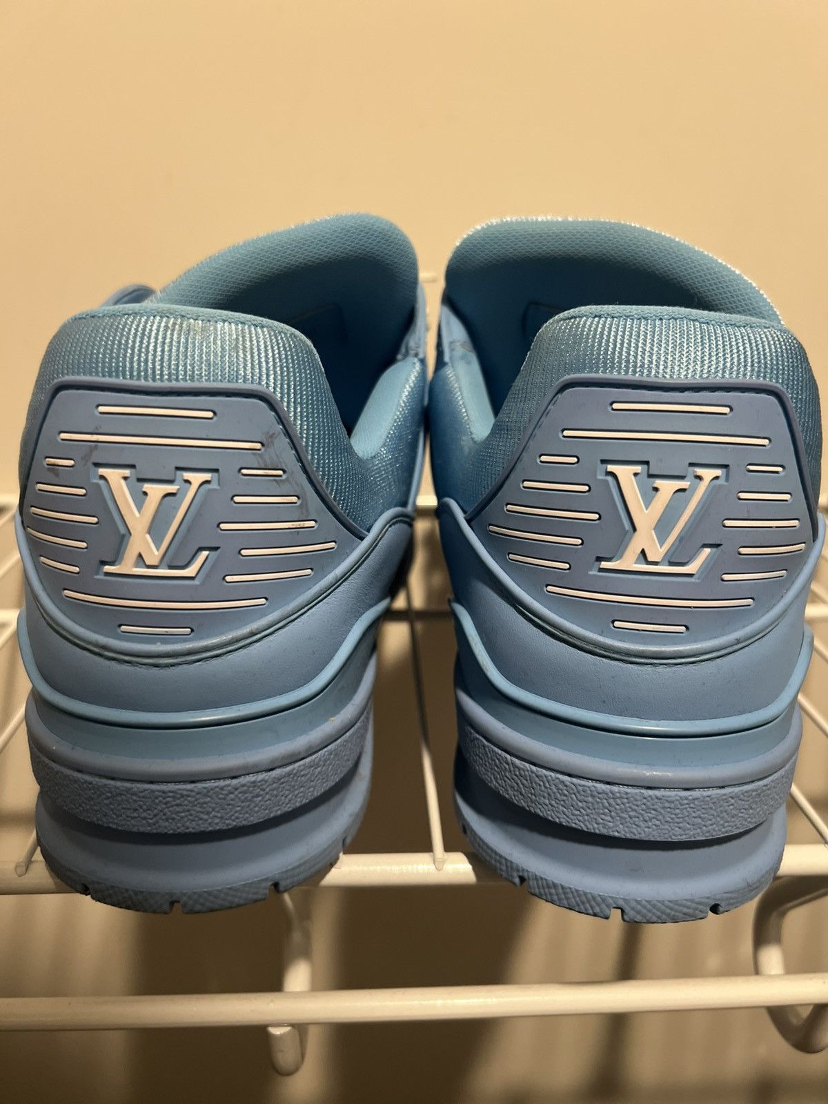 Louis Vuitton Louis Vuitton Trainer ‘SKY BLUE’ Size US 12 / EU 45 - 9 Thumbnail