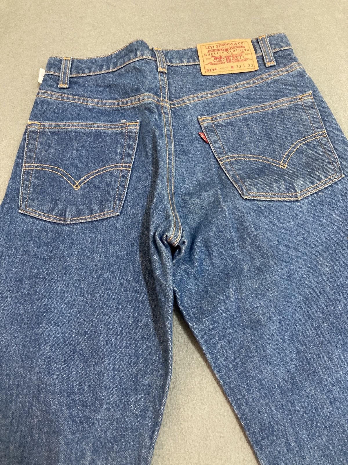 Levi's Vintage 90’s Levis 517 Boot Cut jeans Made in USA Size US 30 / EU 46 - 13 Thumbnail