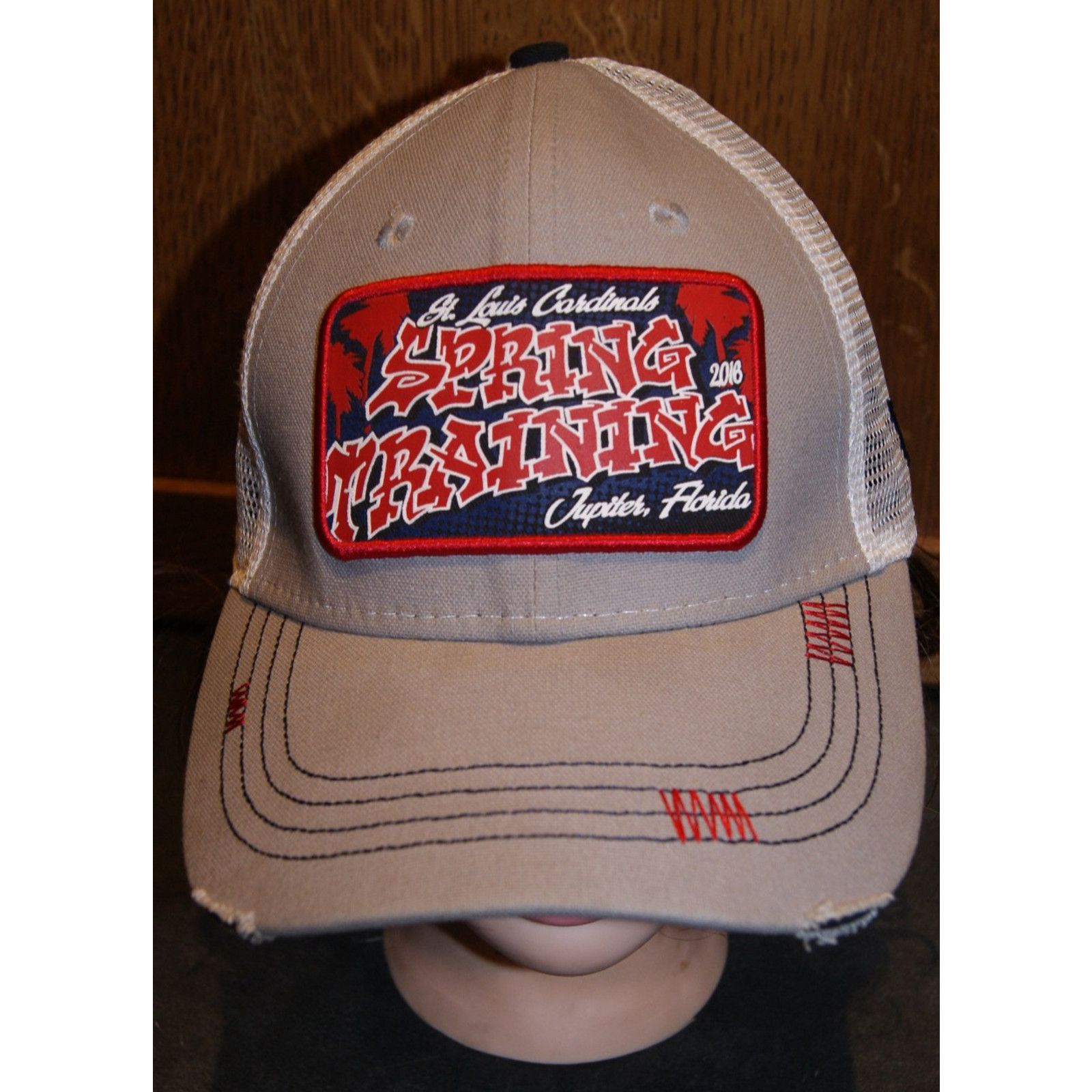 New Era St Louis Cardinals Mesh Trucker Hat Cap Spring Training 2018 Size ONE SIZE - 1 Thumbnail