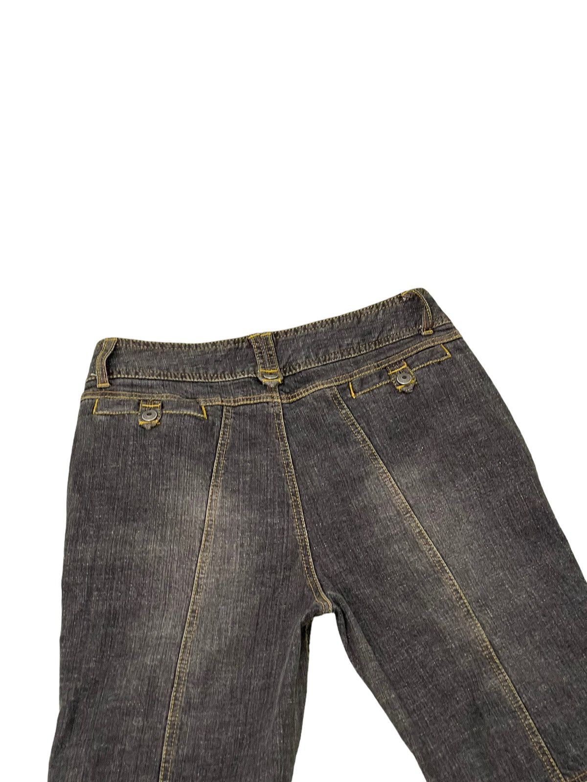 Japanese Brand Flare Jeans Jouer Echess Distress Stretch Boot Cut 6🟦2 Size US 30 / EU 46 - 17 Thumbnail