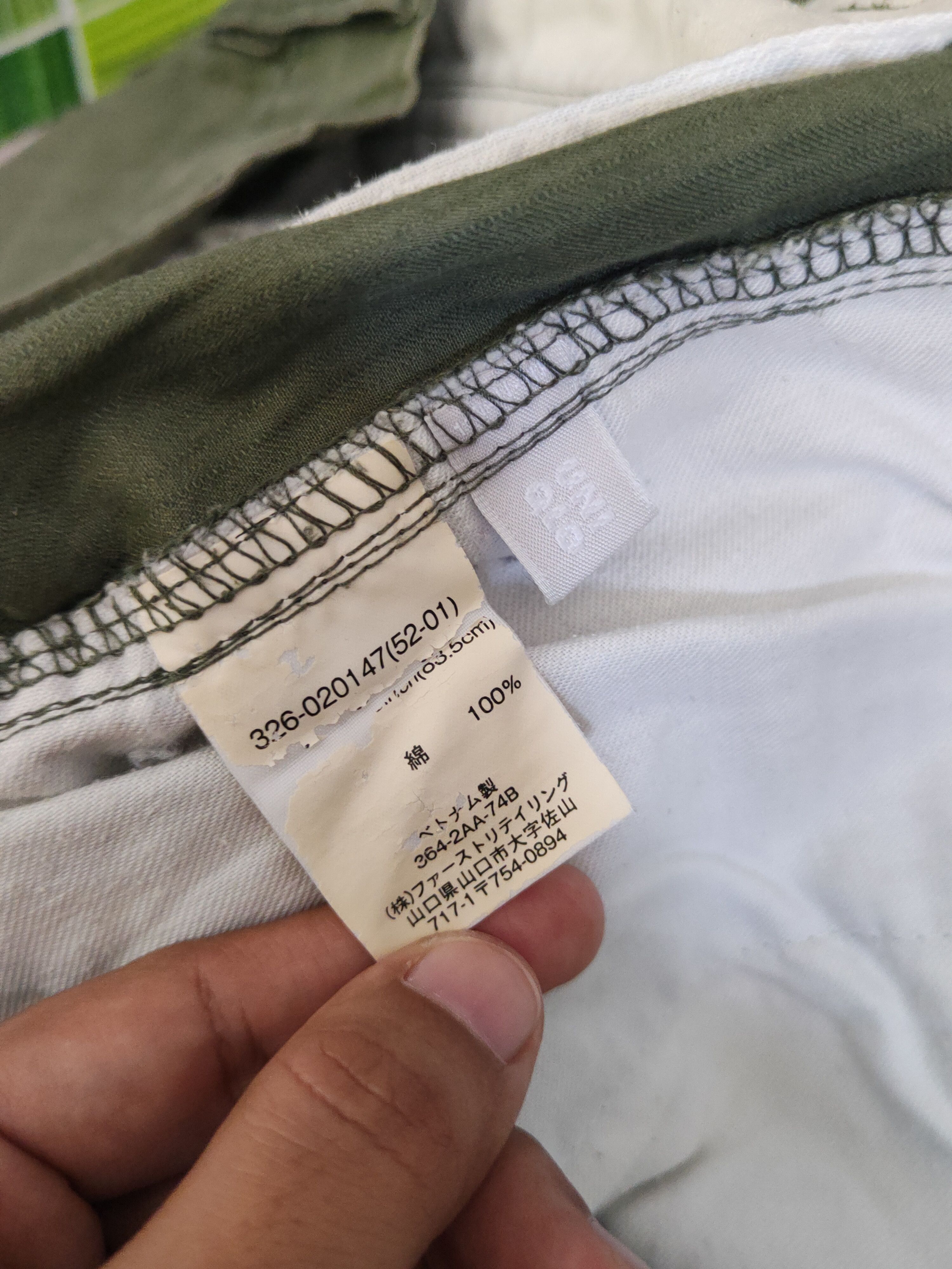 Japanese Brand DL Uniqlo Green Multipocket Cargo Pants #2622 Size US 34 / EU 50 - 14 Thumbnail