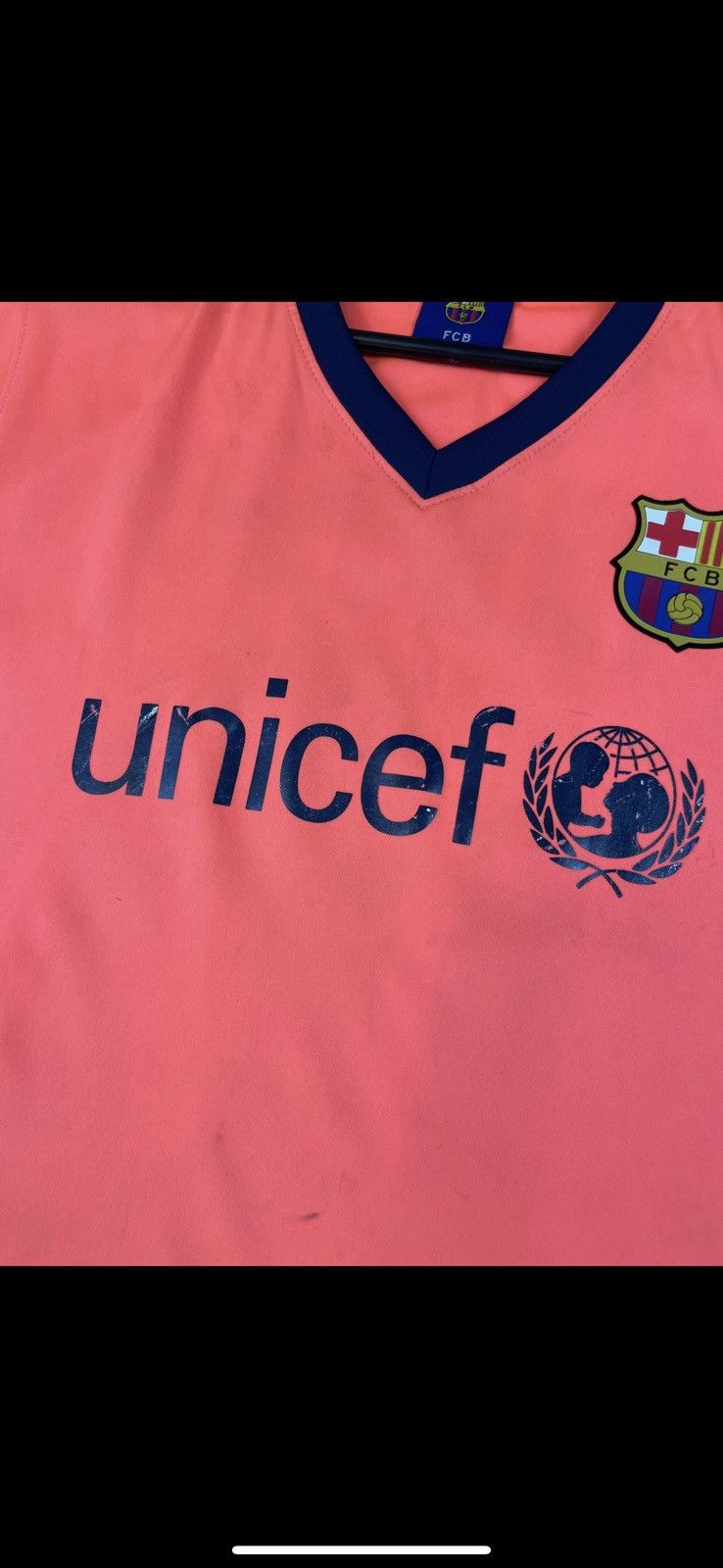 Vintage Vintage Barcelona soccer jersey size M 10 messi Size US M / EU 48-50 / 2 - 3 Thumbnail