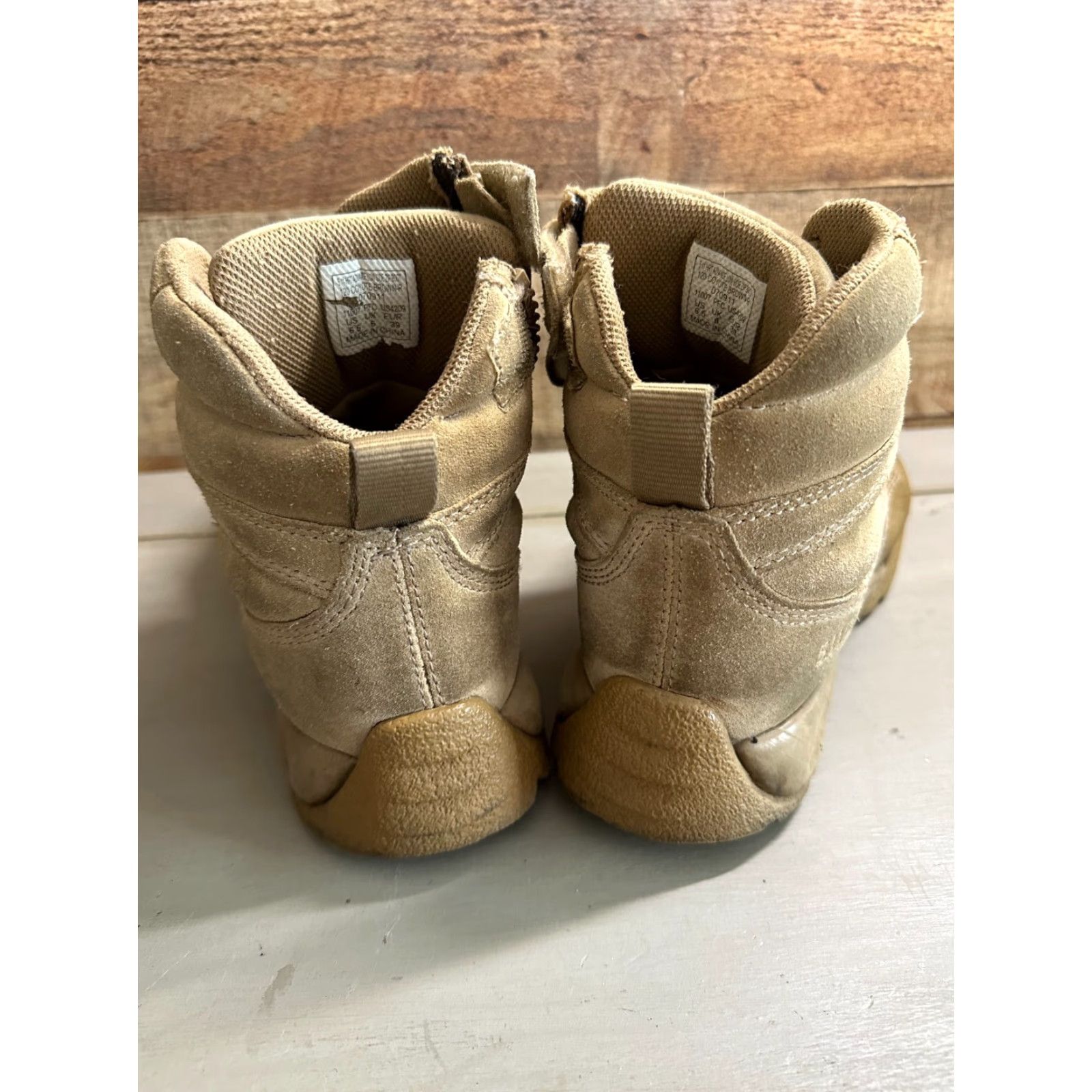 Vintage 511 Tactical Boots! advance low side zip. Coyote. Mens 6.5. Size US 7 / EU 40 - 3 Thumbnail