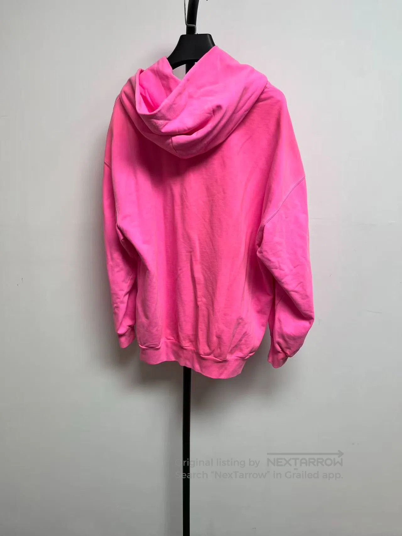 Balenciaga Balenciaga Women's Pink Zip Hooded Jacket. Size S / US 4 / IT 40 - 2 Thumbnail