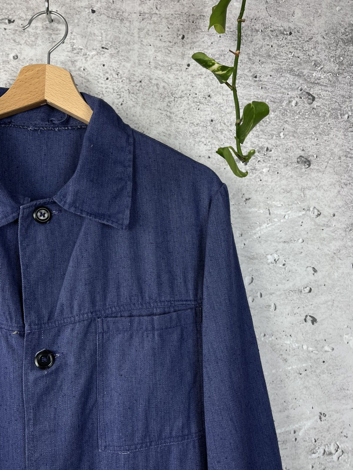 Vintage French Chore Jacket Le Laboureur Workwear Overshirt Size US L / EU 52-54 / 3 - 3 Thumbnail