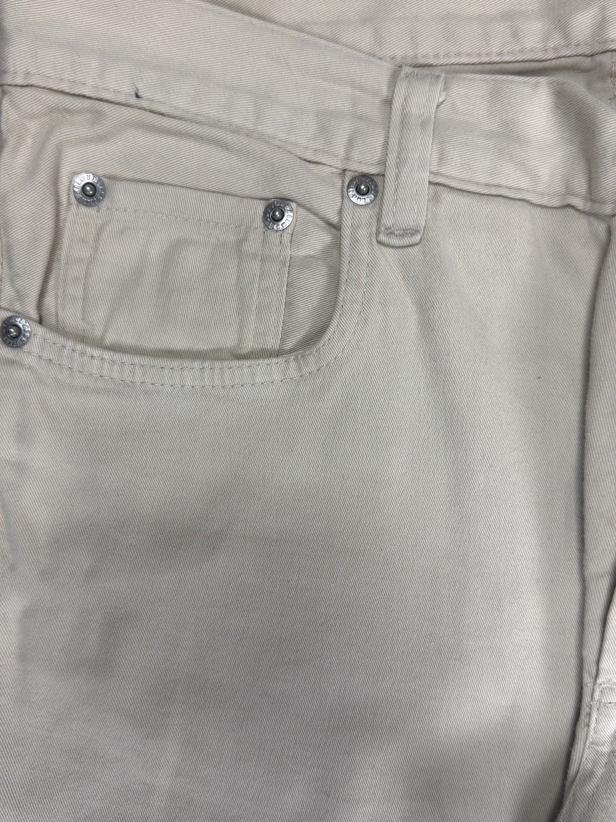 Helmut Lang Helmut Lang - 1998 Casual Beige Pants Size US 30 / EU 46 - 2 Thumbnail