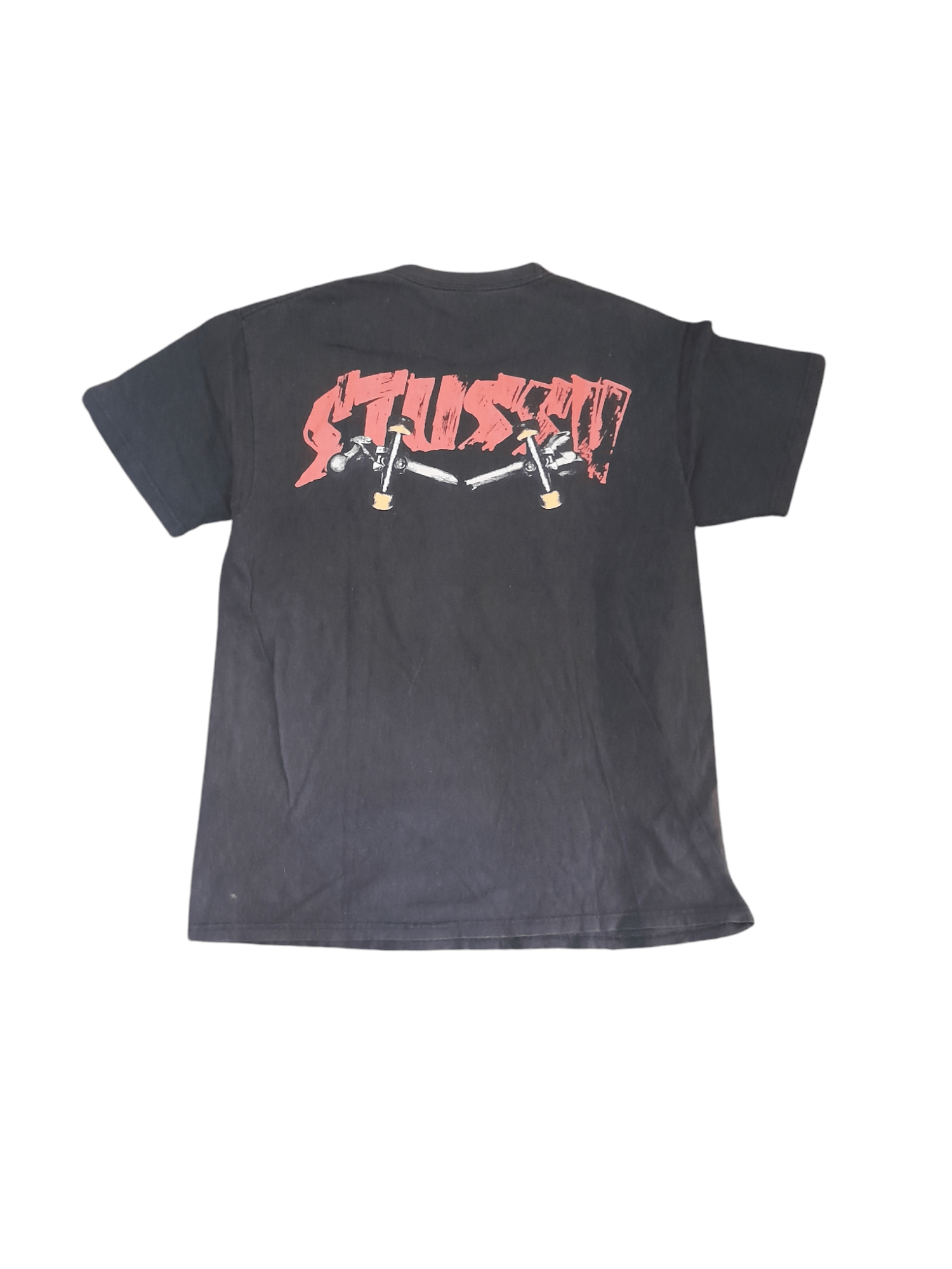 Stussy × Vintage Vintage stussy skatebones tee Size US L / EU 52-54 / 3 - 1 Thumbnail