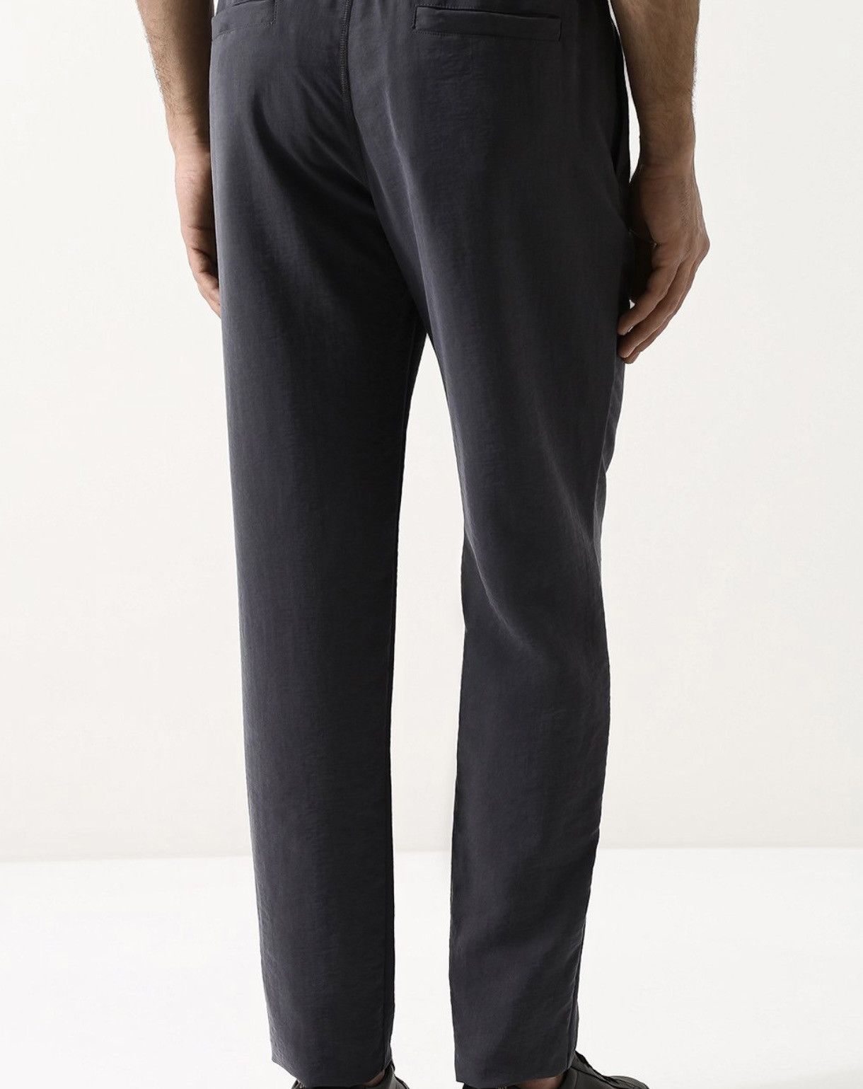 Giorgio Armani Giorgio Armani Drawstring Straight Pants Size US 30 / EU 46 - 2 Thumbnail