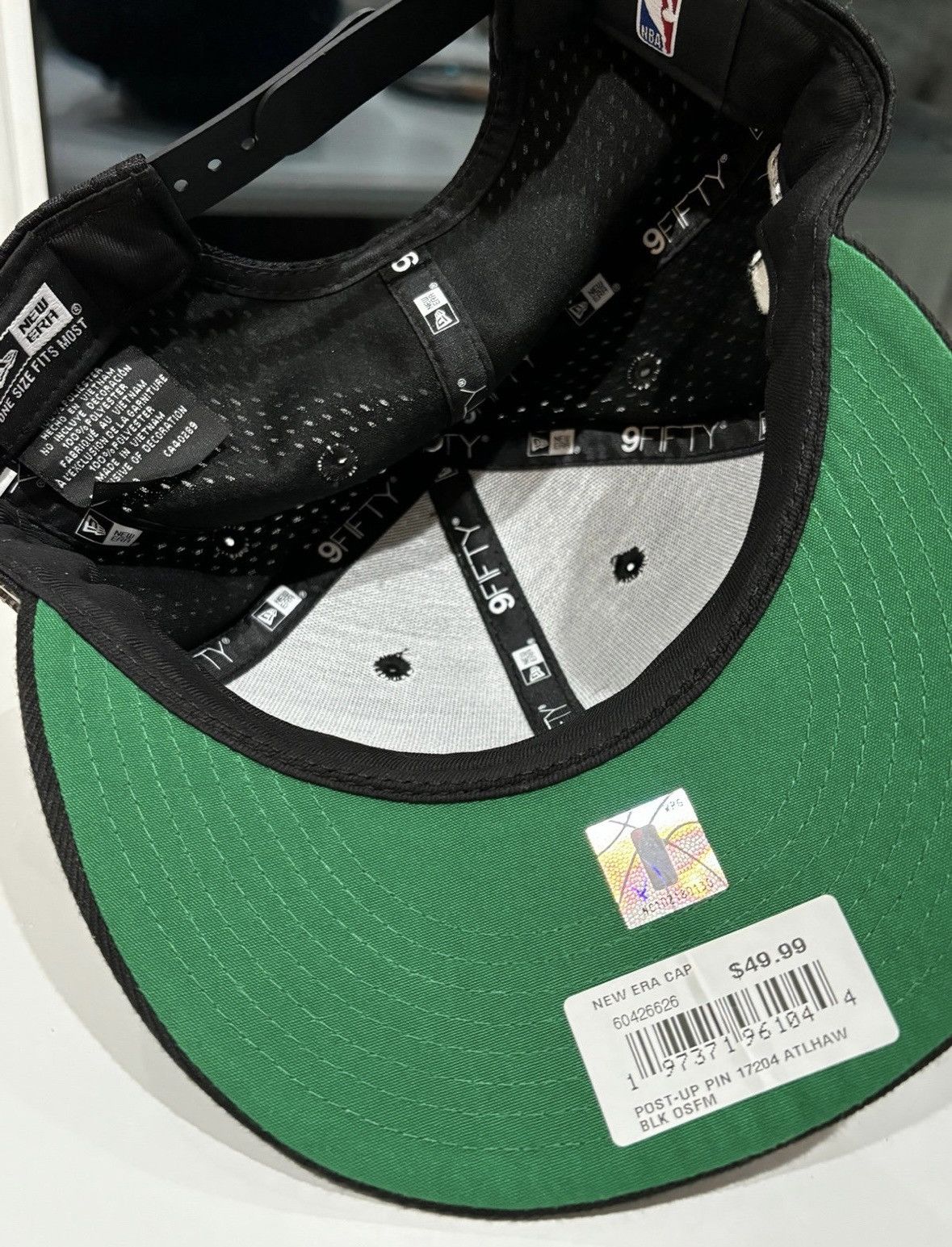 NBA × New Era new era 59fifty post-up pin NBA Atlanta Hawks Size ONE SIZE - 4 Thumbnail