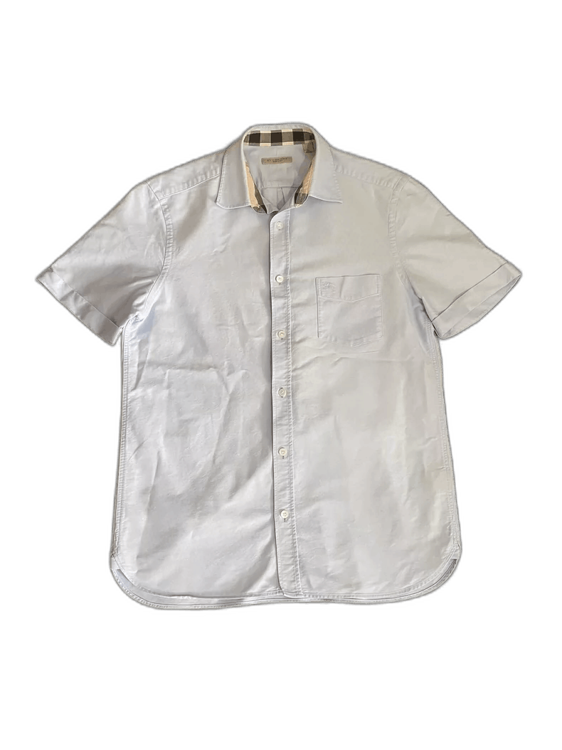 Burberry Burberry Men's Casual Short Sleeve Shirt Size US L / EU 52-54 / 3 - 1 Thumbnail
