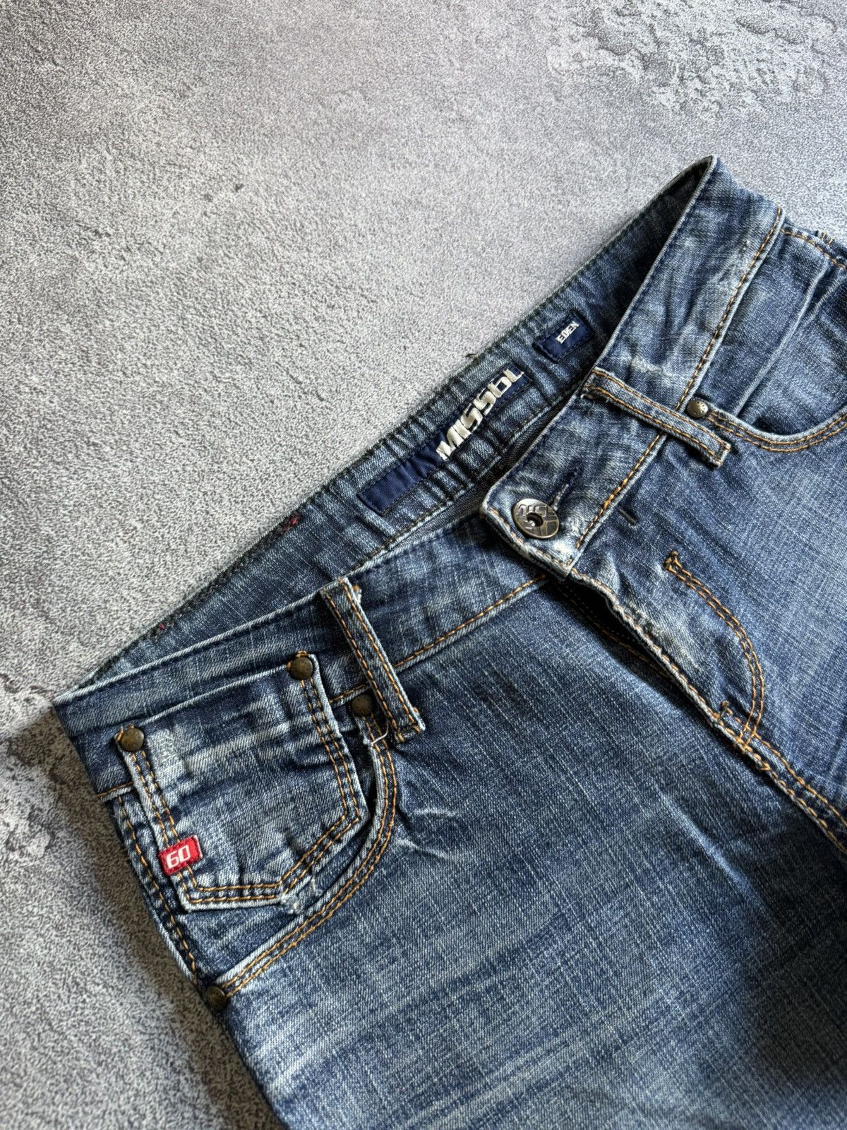 Miss Sixty Miss Sixty Eden 29size avantgarde jeans pants trousers y2k Size 29" - 10 Thumbnail
