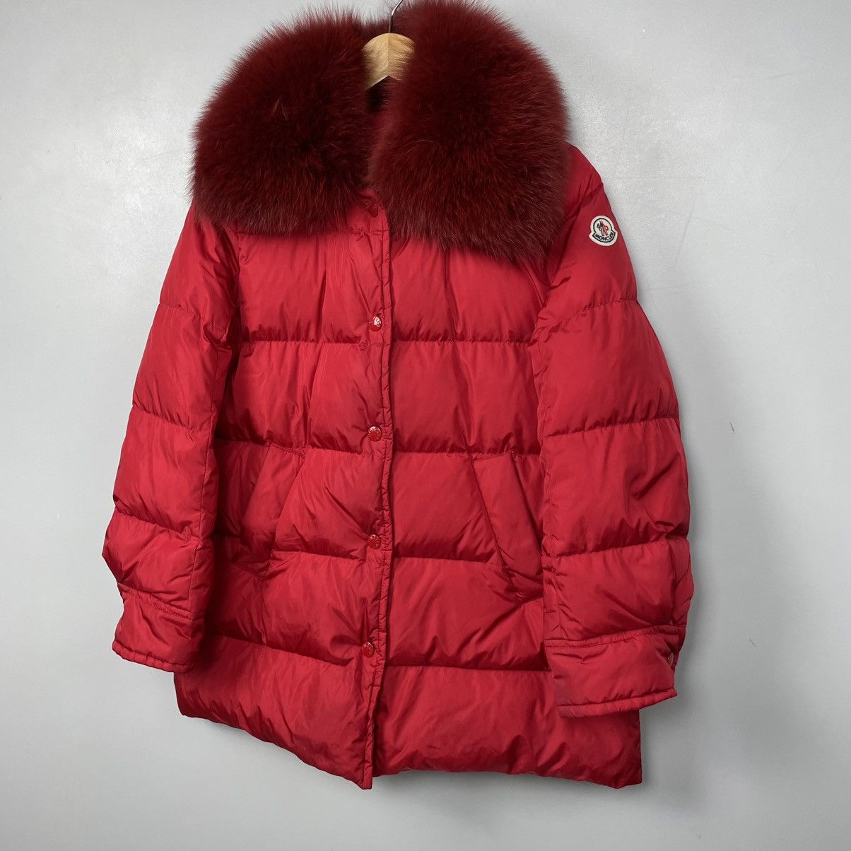 Moncler Moncler MESANGE GIUBBOTTO Women’s Down Jacket Fur size XS Size XS / US 0-2 / IT 36-38 - 1 Thumbnail
