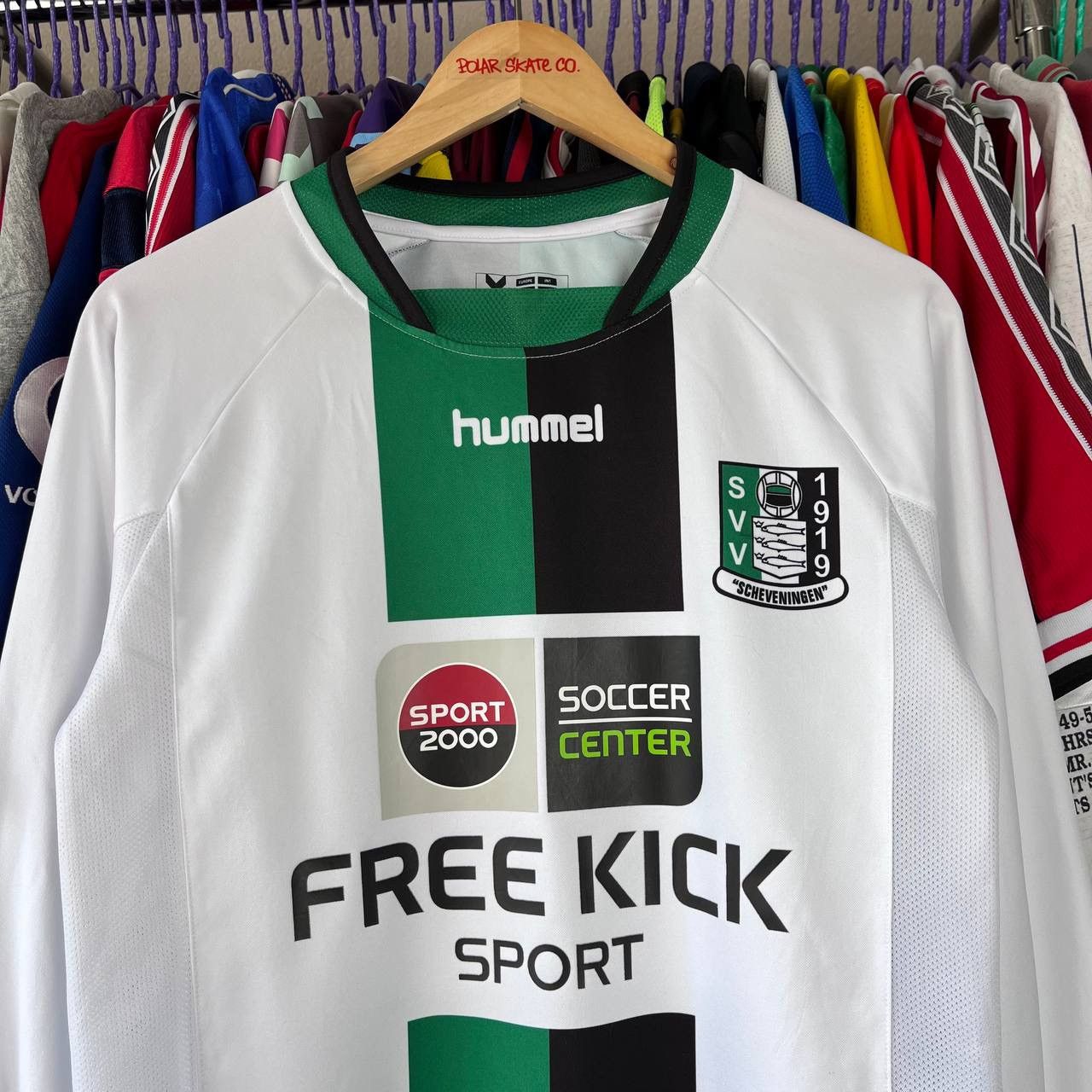 Hummel × Vintage SVV Scheveningen 2010 Tweede Divisie Football Soccer Jersey Size US S / EU 44-46 / 1 - 3 Thumbnail