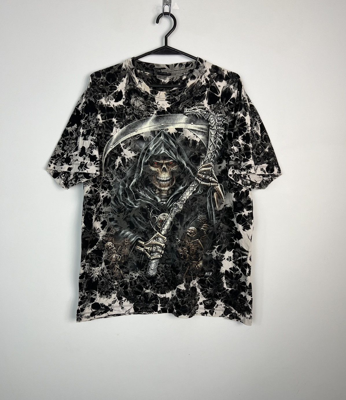 Vintage Tshirt Wild Skull Skeleton Demon Vintage Print Size US L / EU 52-54 / 3 - 1 Thumbnail