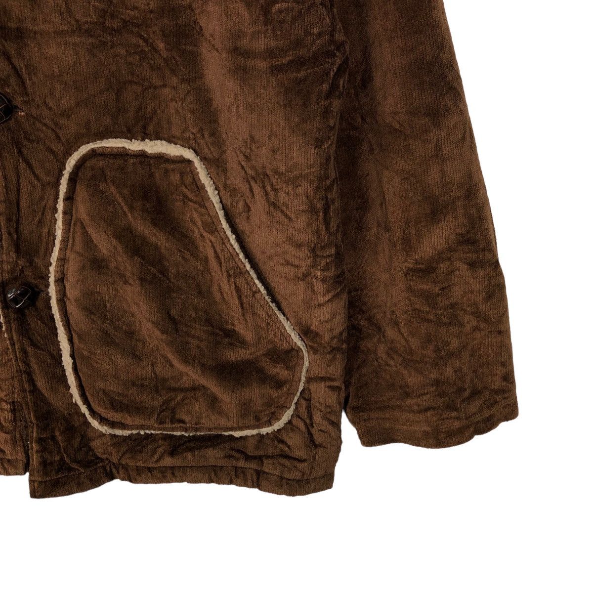 Japanese Brand 🔥90’s RARE EAST WOODS JEANING VELVET JACKET MINK FUR LINING Size US L / EU 52-54 / 3 - 4 Thumbnail