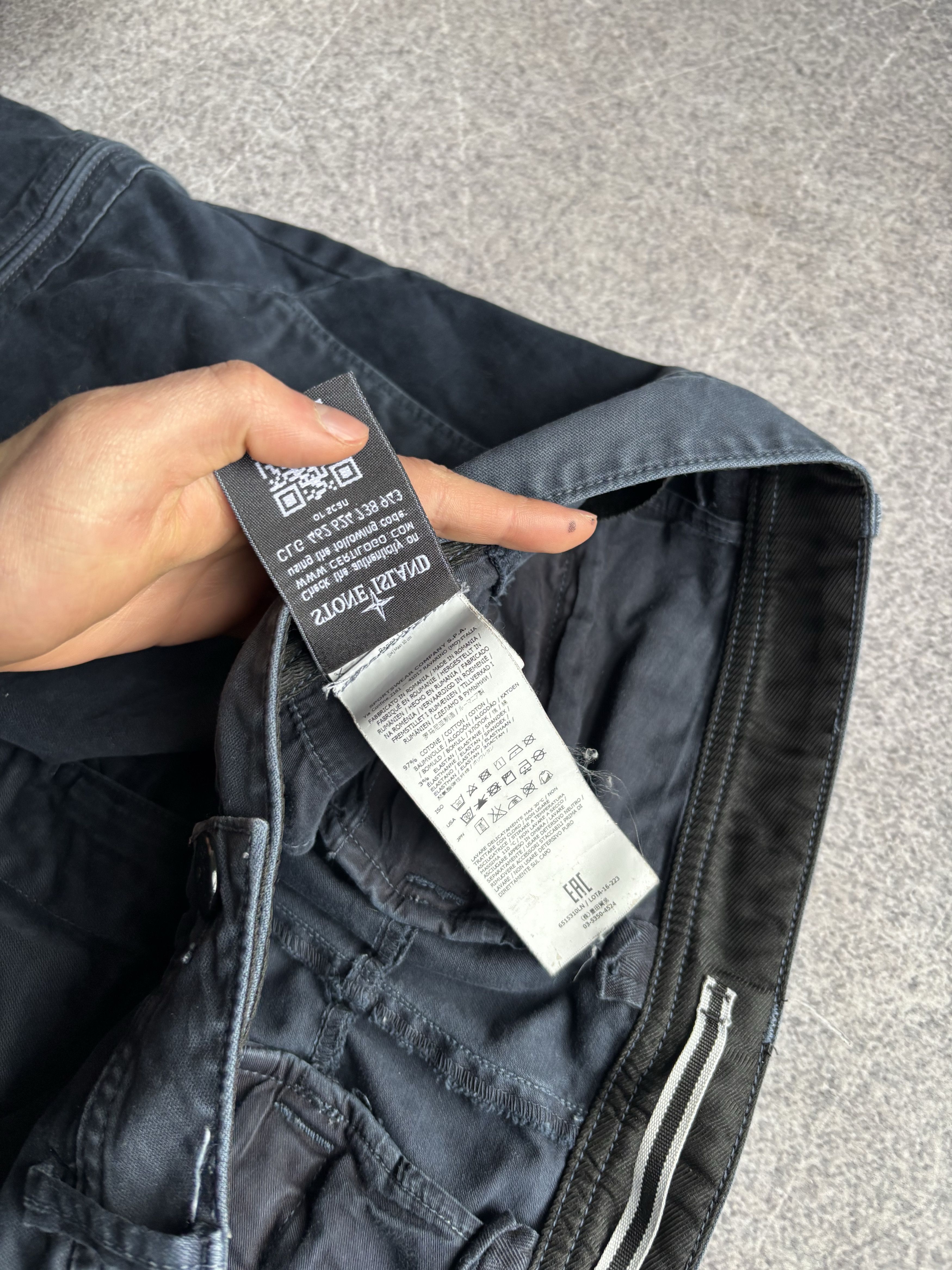 Stone Island VTG STONE ISLAND DENIM CARGO PANTS Size US 32 / EU 48 - 6 Thumbnail