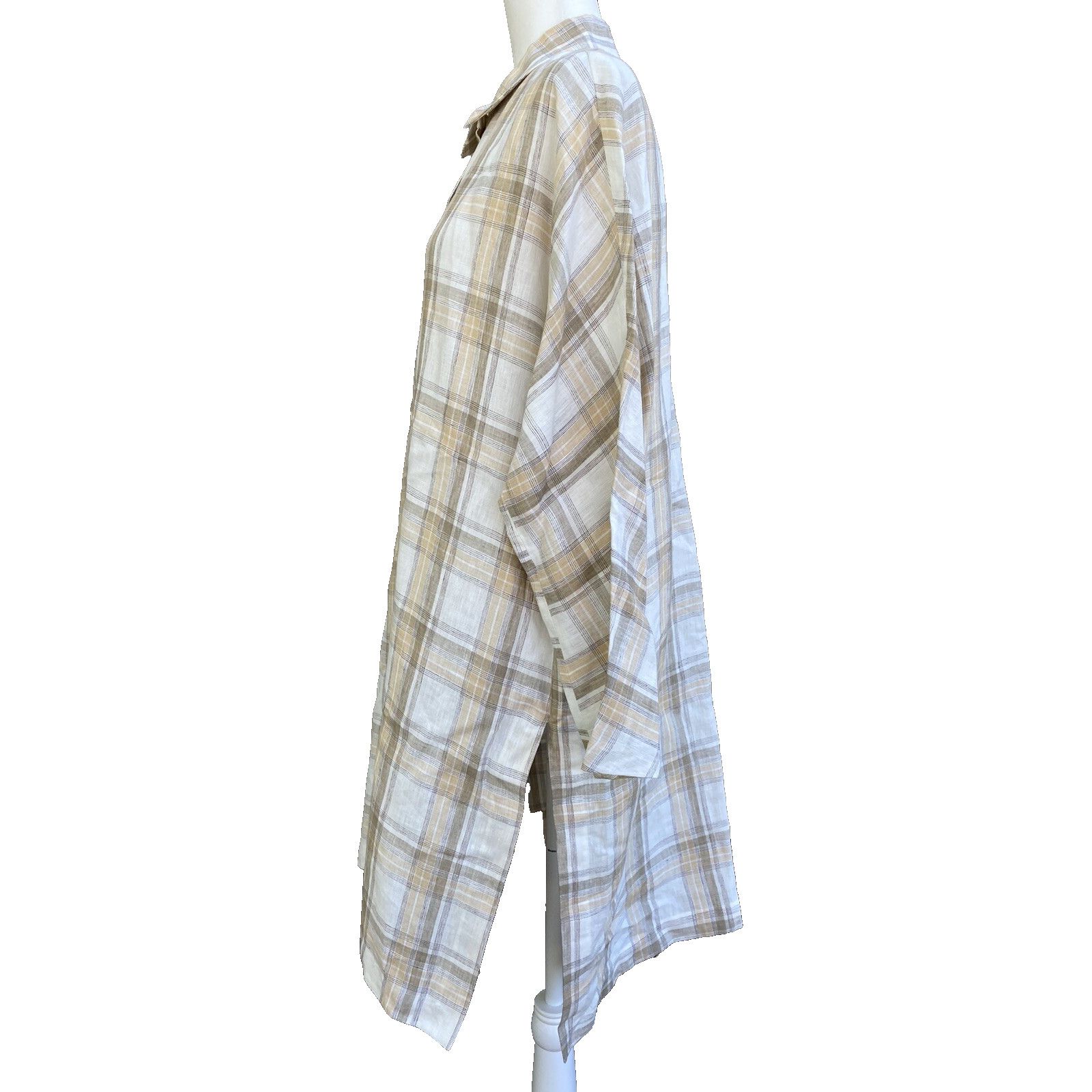 Lafayette 148 Lafayette 148 long shirt dress women Large $448 A003042 Size L / US 10 / IT 46 - 3 Thumbnail