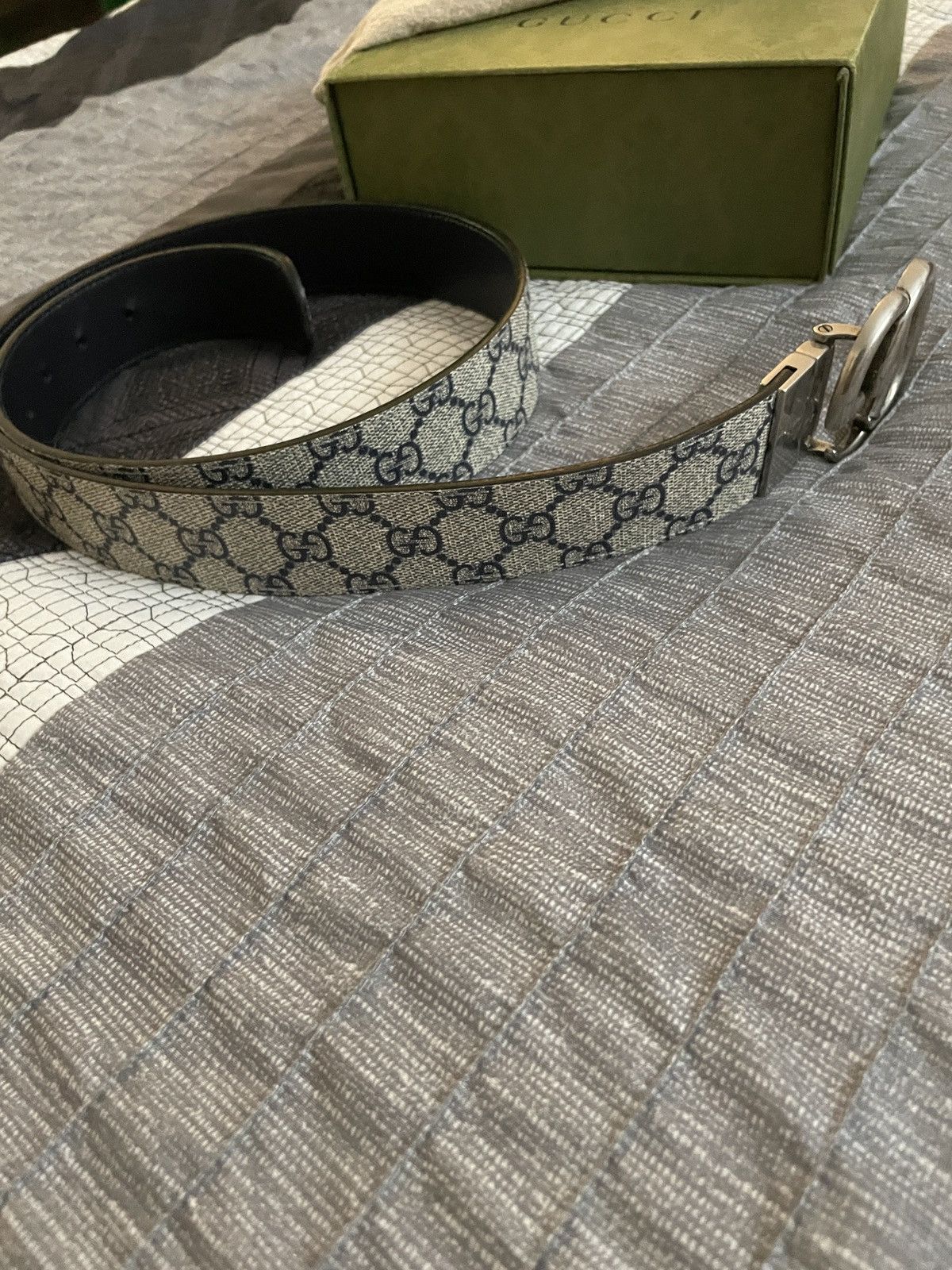 Gucci Supreme Gucci Belt reversible Size 32 - 4 Thumbnail