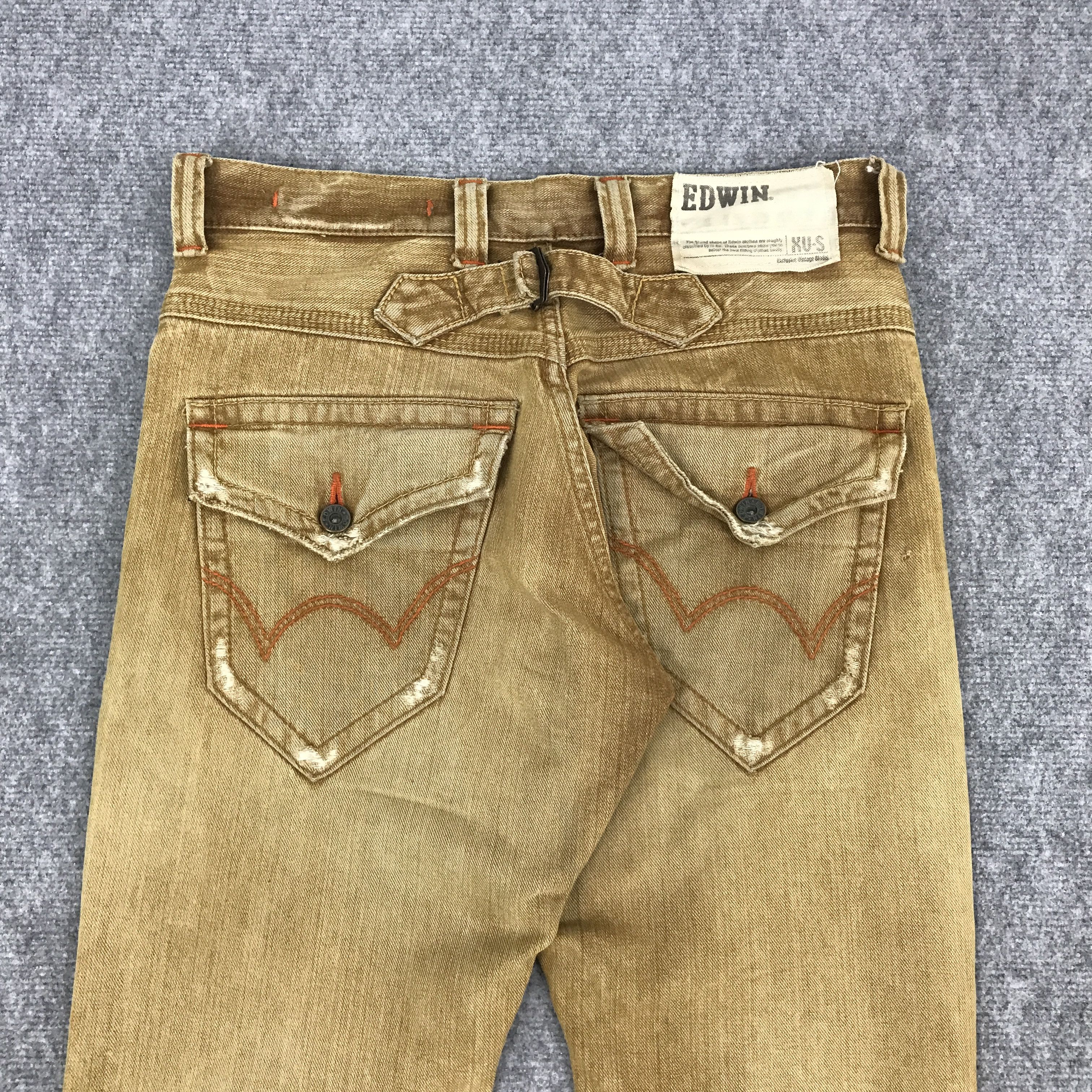 Edwin × Japanese Brand FLARE EDWIN JAPAN IF SIX WAS NINA STYLE BOOTCUT PANTS Size US 30 / EU 46 - 5 Thumbnail