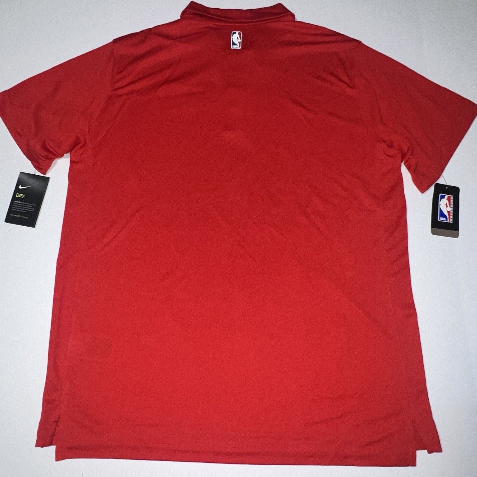 Nike Nike Toronto Raptors Polo Shirt Mens XL Red Dri 877670 657 Size US XL / EU 56 / 4 - 5 Thumbnail