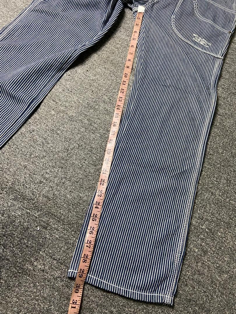 Japanese Brand 🔥 UNION MADE Hickory Stripes Pants 🔥 (136) Size US 33 - 8 Thumbnail