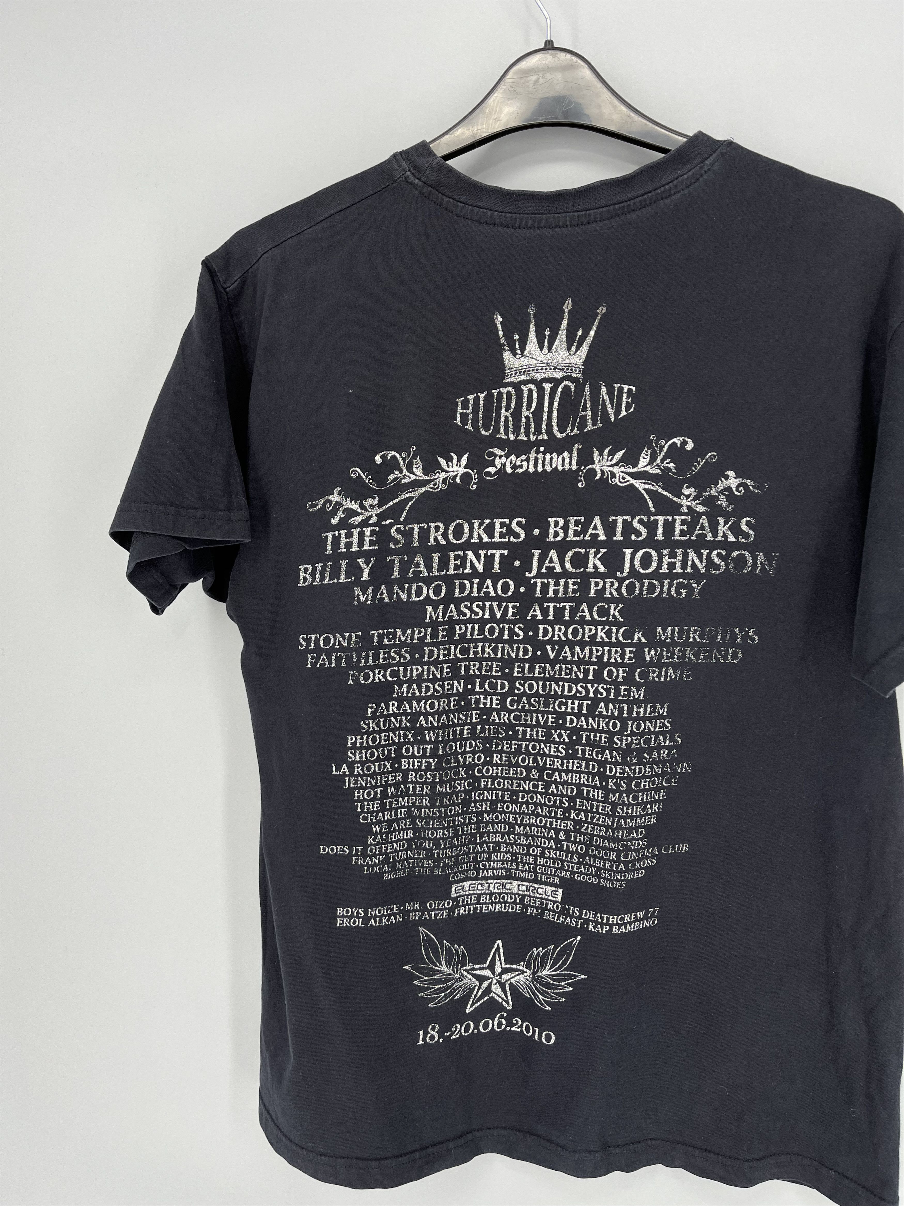 Band Tees Vintage Y2K Hurricane Over Yhe Edge Band Tees Size US L / EU 52-54 / 3 - 10 Thumbnail