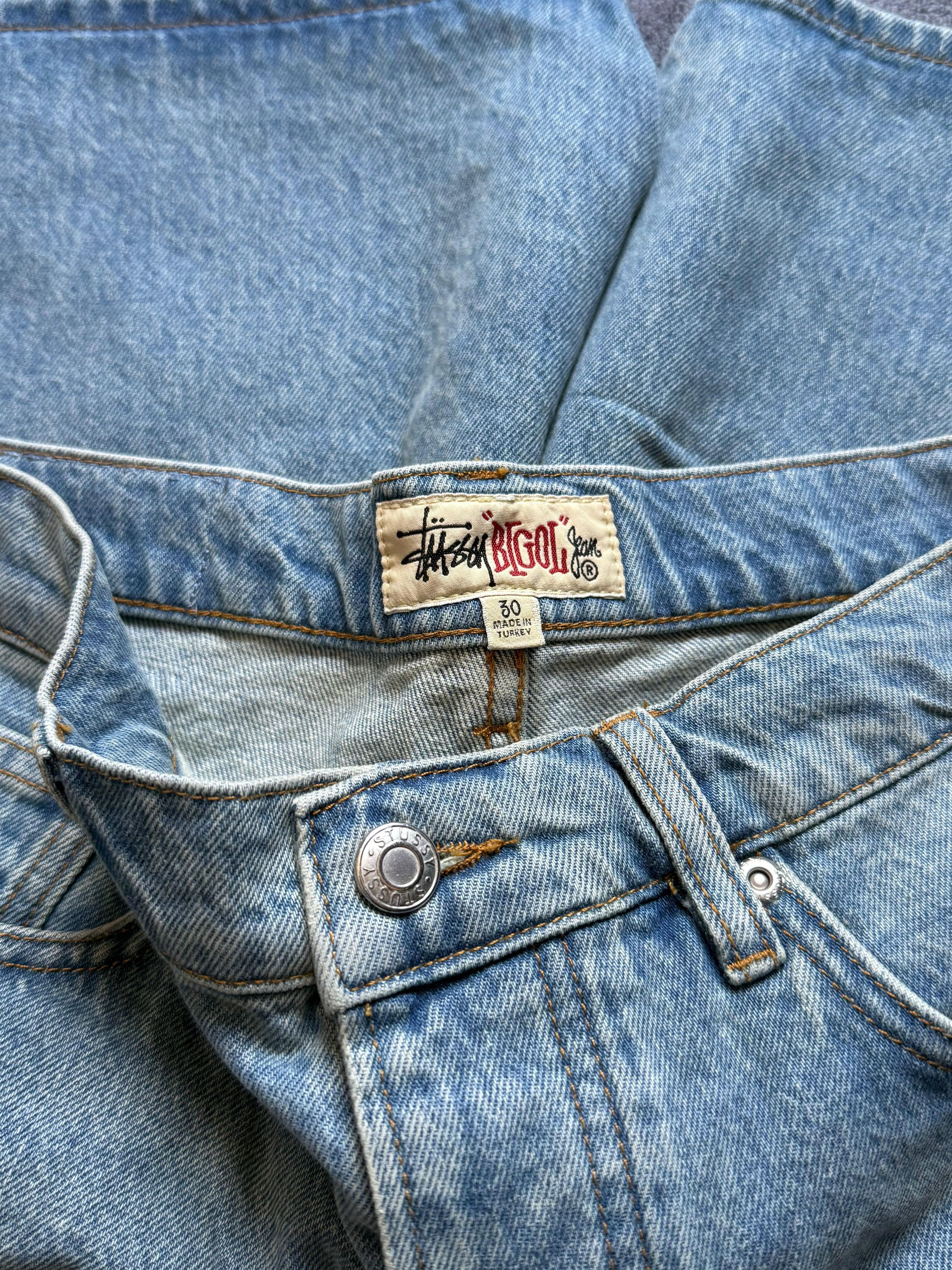 Stussy CC28 Denim Bigol Short in Blue Size US 30 / EU 46 - 4 Thumbnail