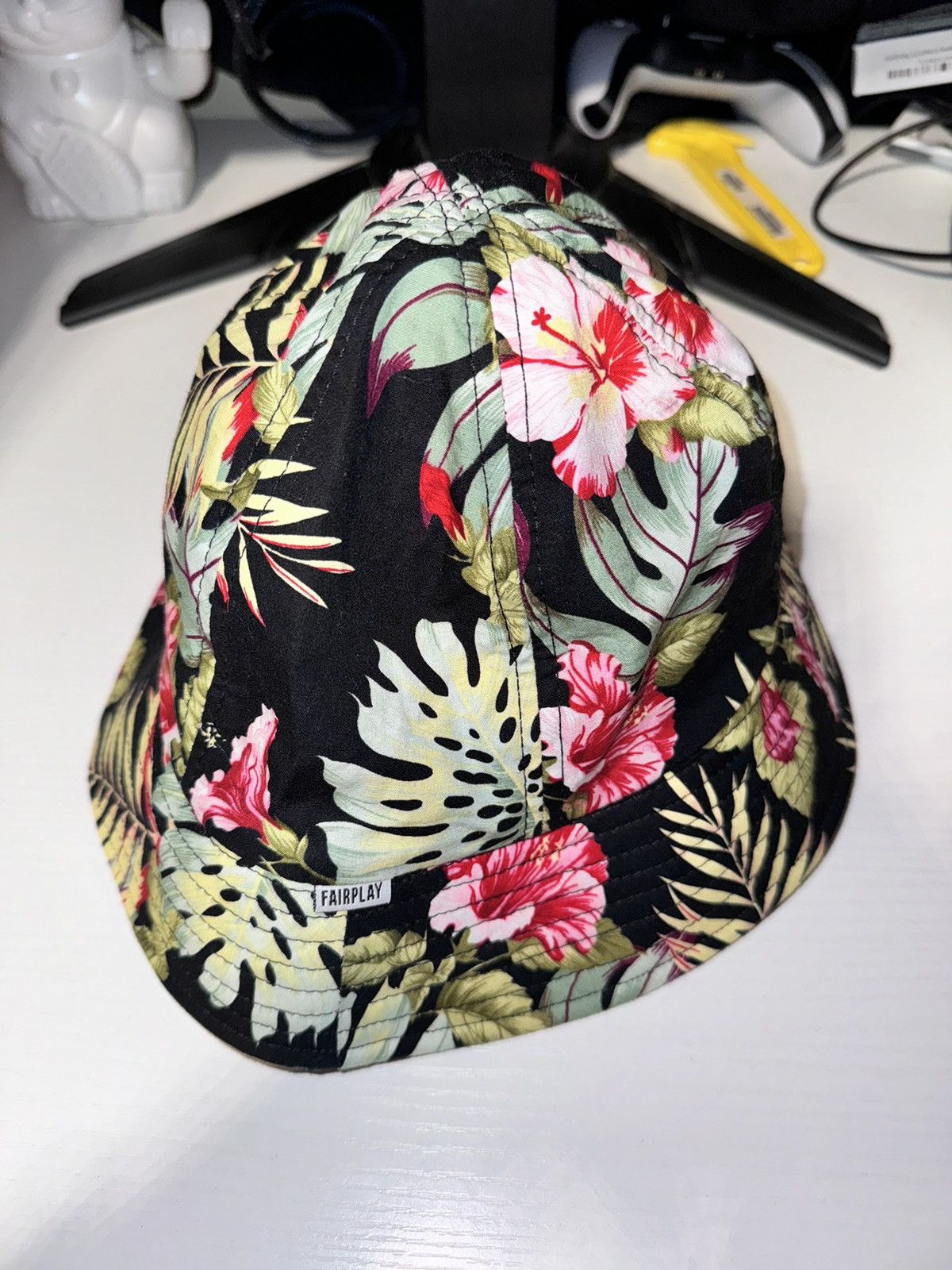 Fairplay × Vintage FAIRPLAY Floral Bucket Hat Size ONE SIZE - 1 Thumbnail