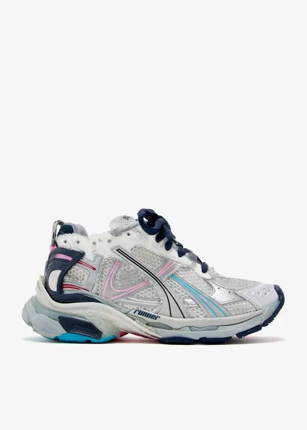 Balenciaga o1w1db10425 Runner Sneakers in Multicolor Size US 7 / IT 37 - 1 Thumbnail