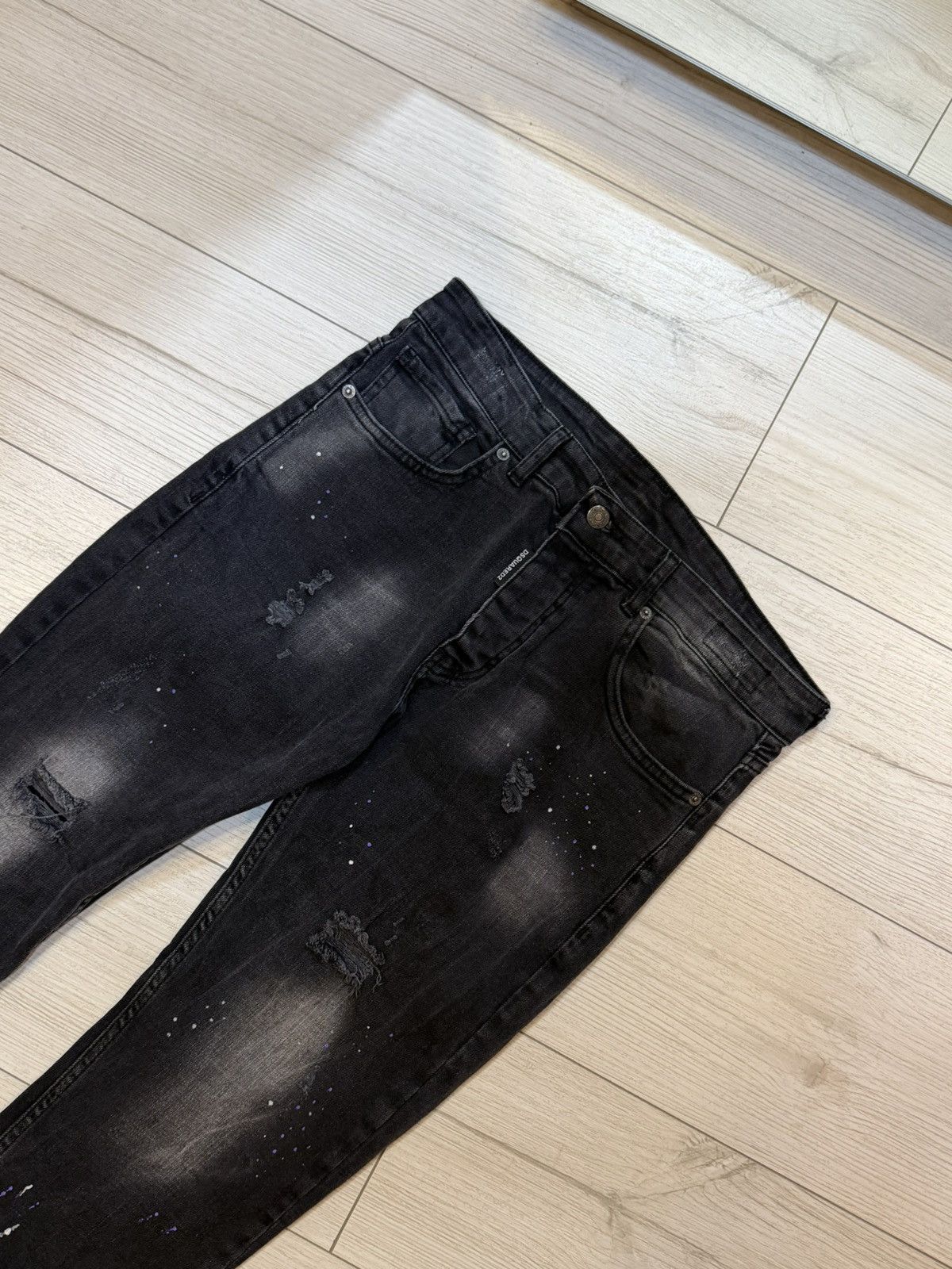 Dsquared2 🔥SLIM FIT DSQUARED2 JEANS ITALY RARE 🇮🇹 Size US 34 / EU 50 - 3 Thumbnail