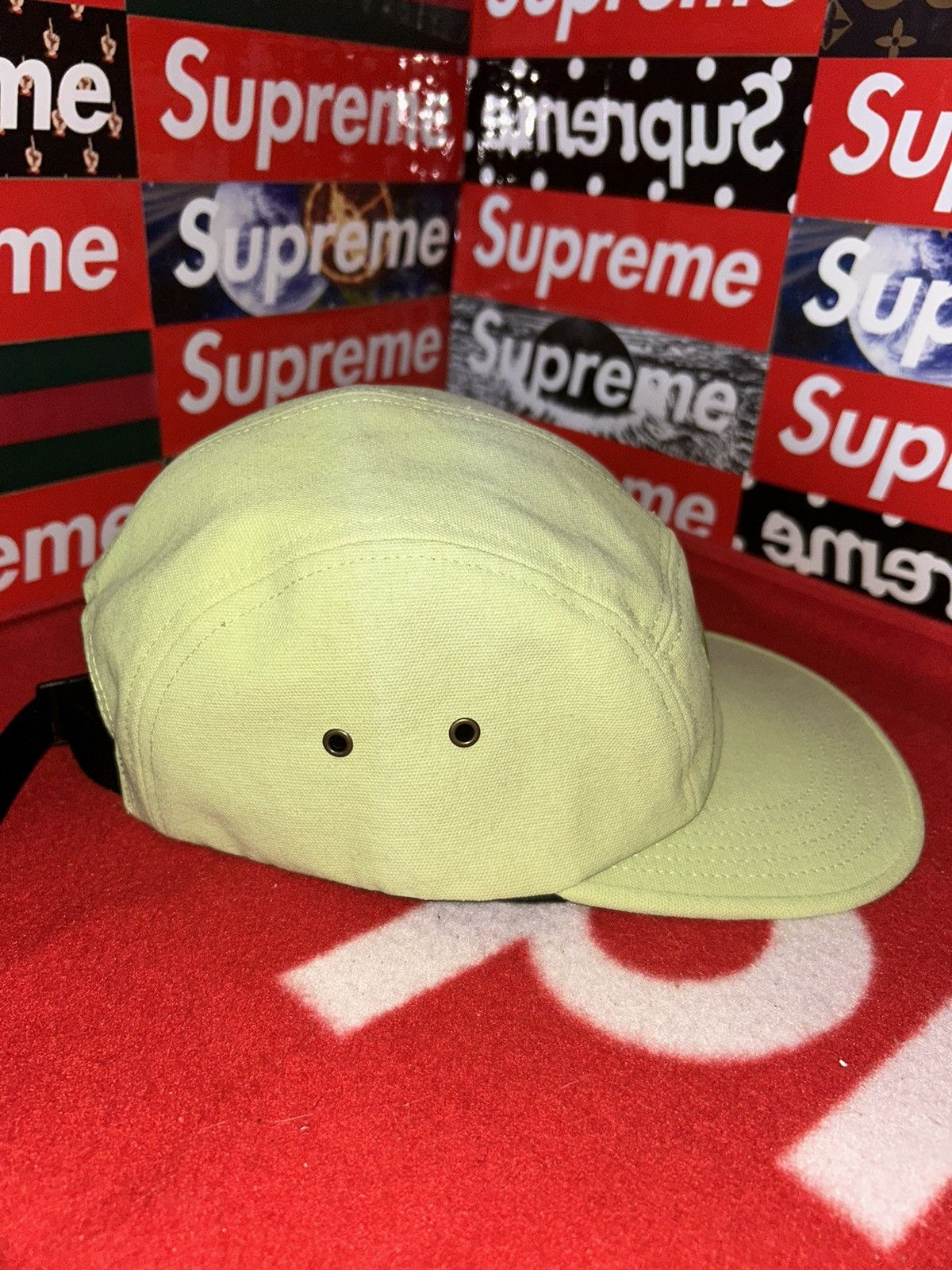 Supreme Supreme Washed Chino Twill Camp Cap Size ONE SIZE - 3 Thumbnail