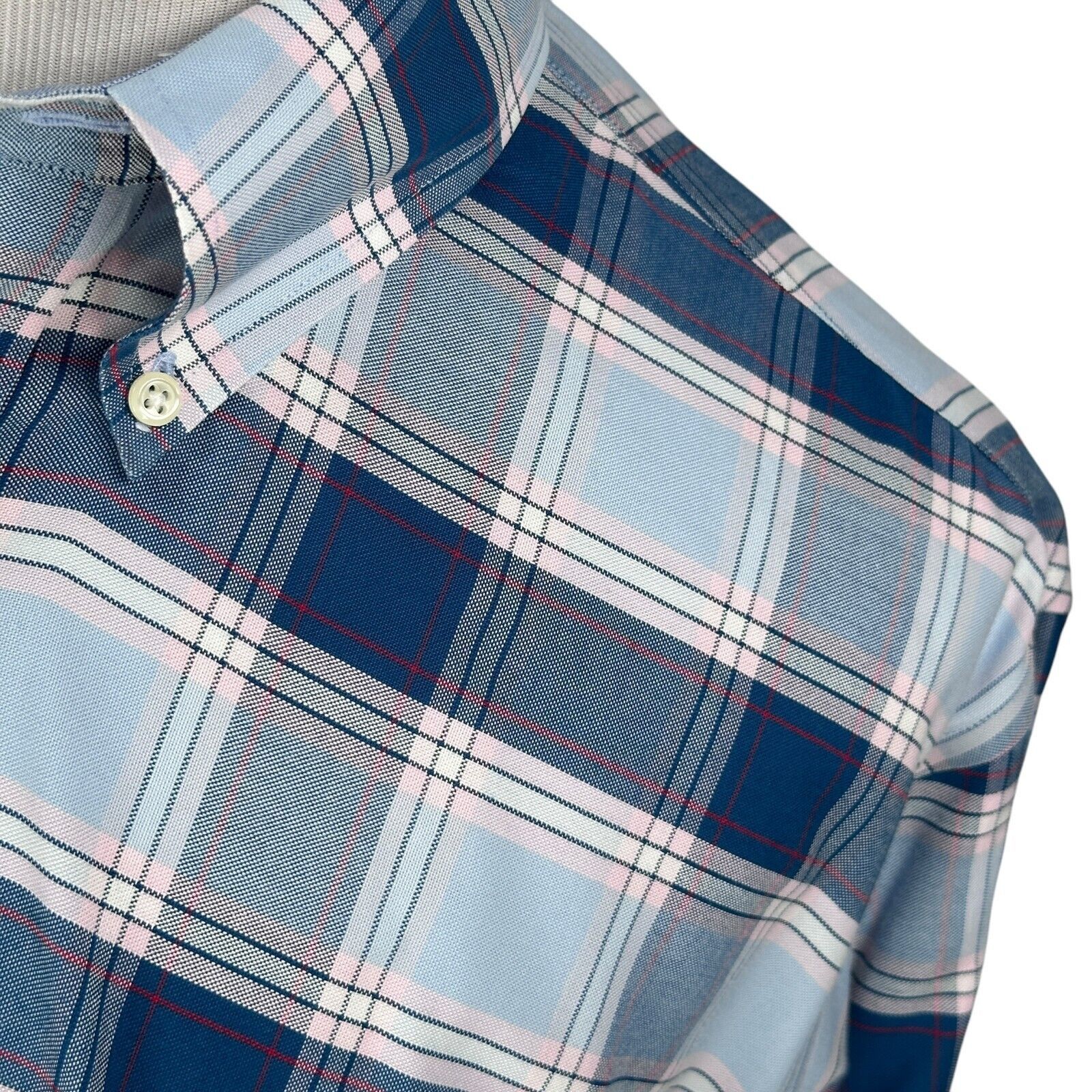 Brooks Brothers Brooks Brothers Oxford Shirt Men 2XL Blue Cotton Button Down Size US XXL / EU 58 / 5 - 3 Thumbnail