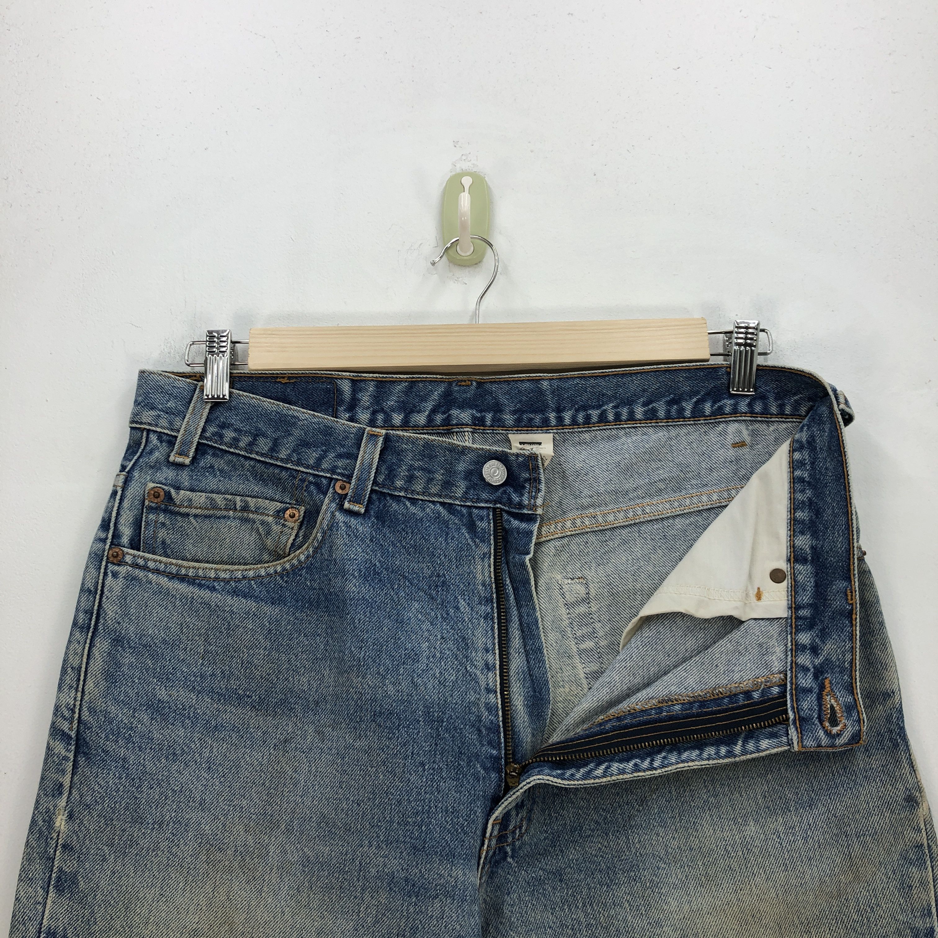 Levi's Vintage Levis Bell Bottom Jeans Bootcut Levi's Flare Denim Size US 34 / EU 50 - 6 Thumbnail