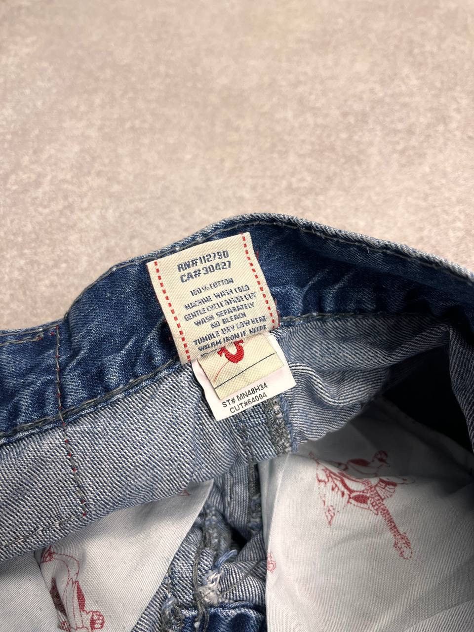 True Religion Vintage True Religion Chief Keef Style Baggy Jeans Y2K 29 Size US 29 - 9 Thumbnail