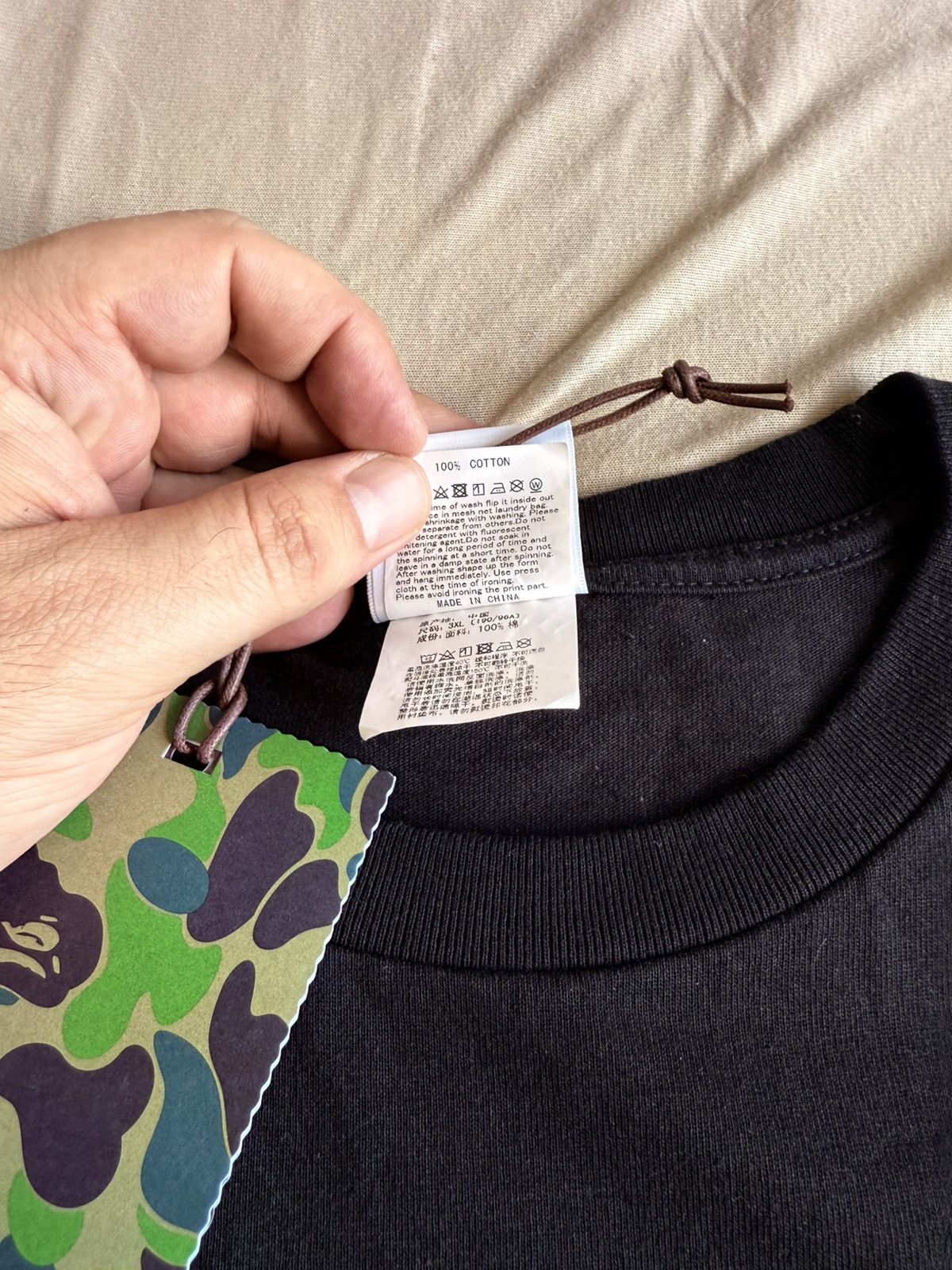 Bape 3XL Tokyo neon college tee Size US XXL / EU 58 / 5 - 5 Thumbnail
