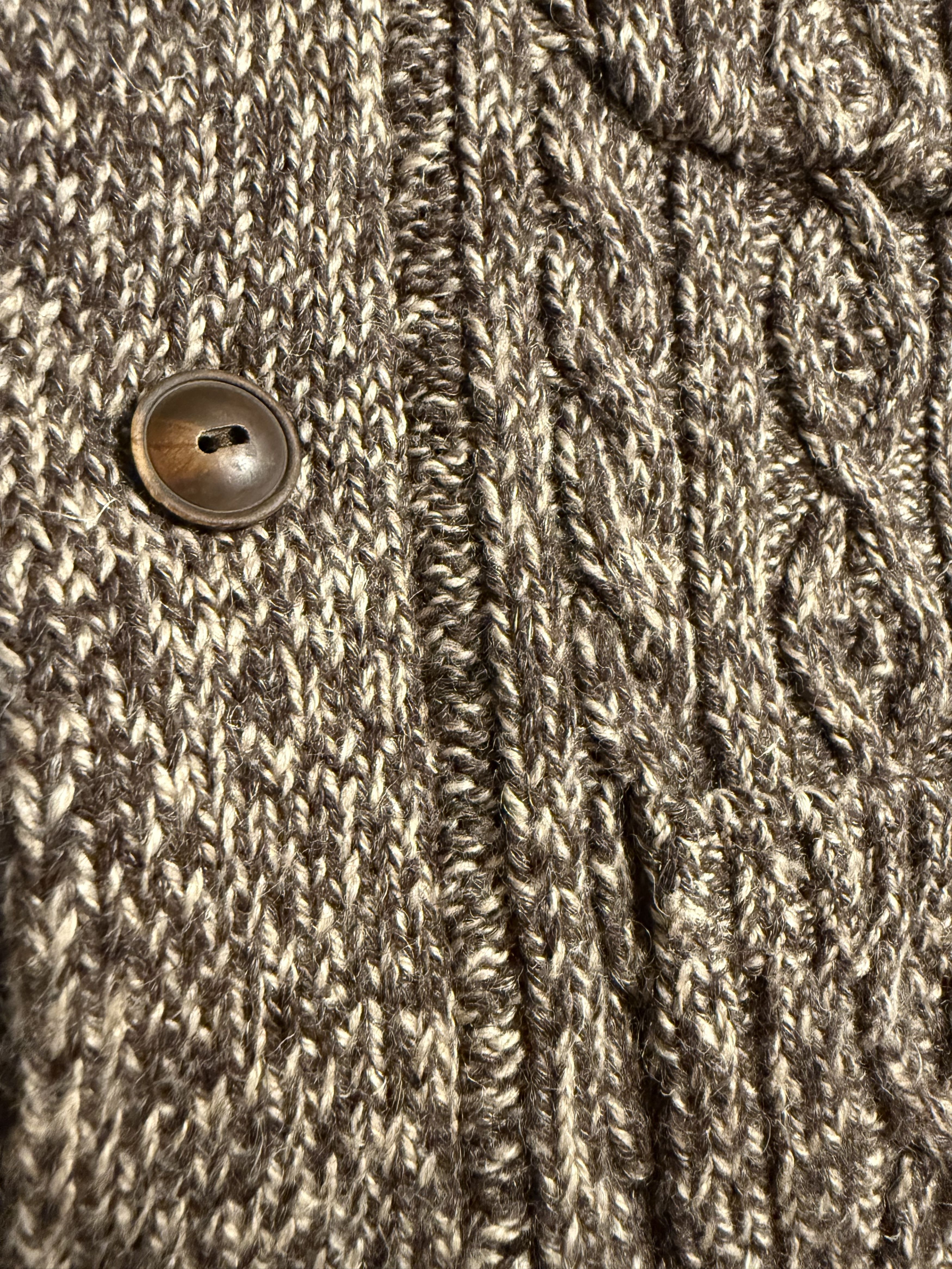 RRL Ralph Lauren RRL Marled Wool Cardigan Size US L / EU 52-54 / 3 - 3 Thumbnail