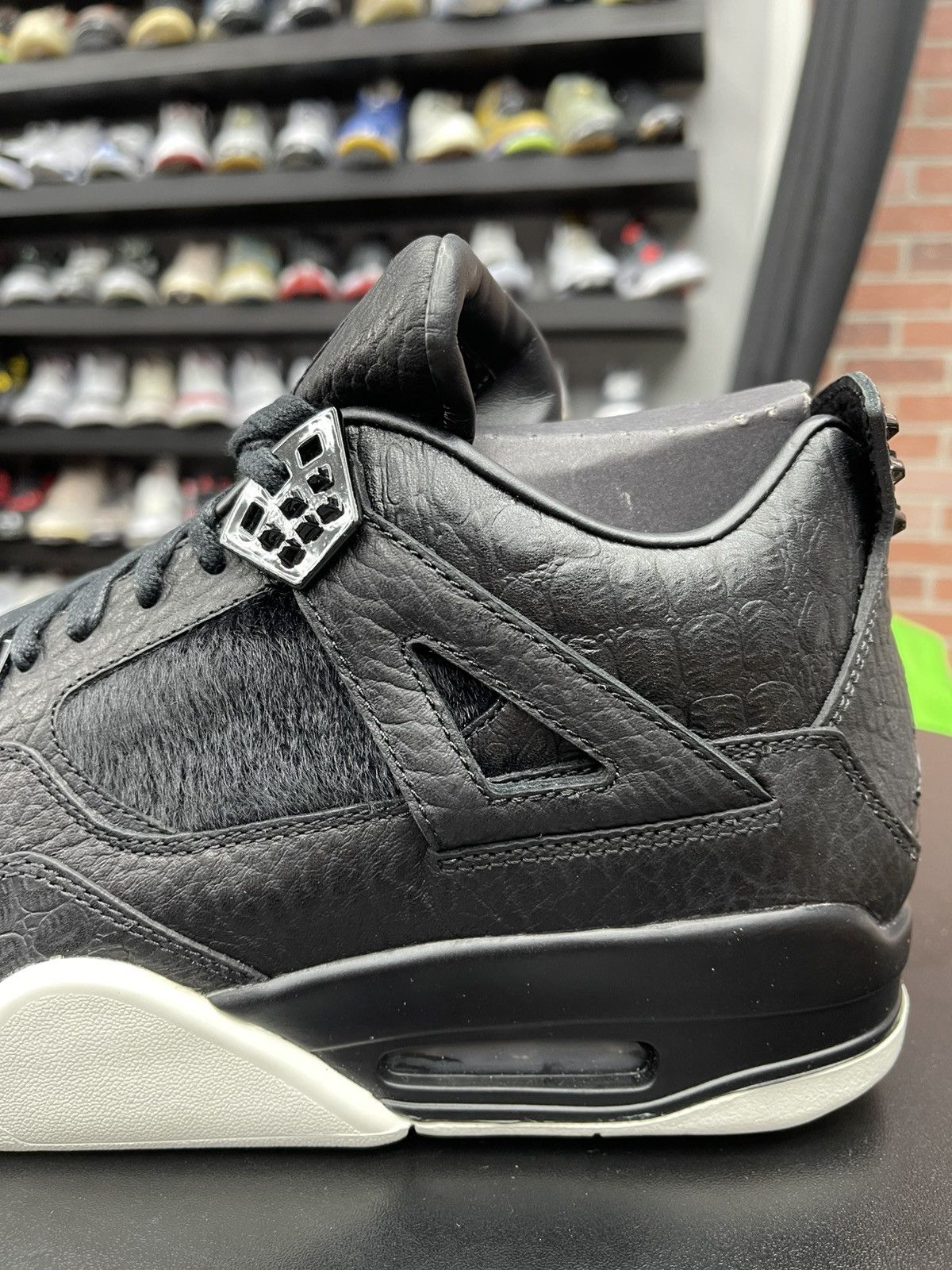 Jordan Brand Size 13 - Jordan 4 Retro Pony Hair Black Size US 13 / EU 46 - 5 Thumbnail