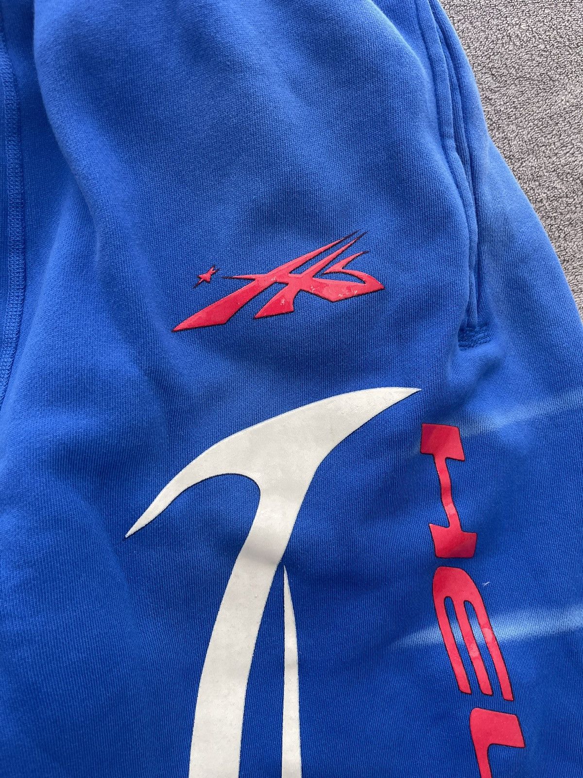HELLSTAR Blue Hellstar Sports Sweats Size US 33 - 3 Thumbnail